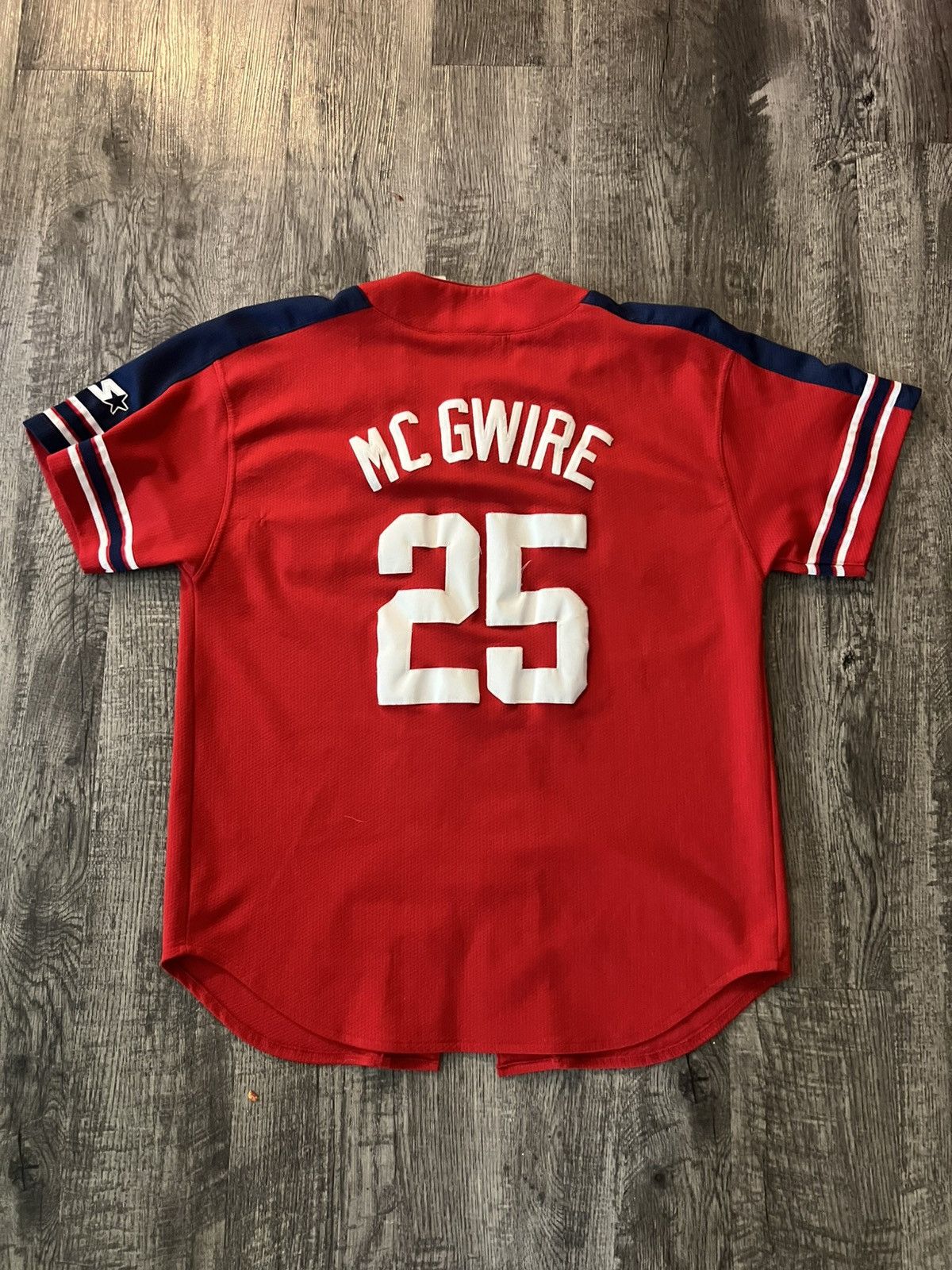 Starter 90’s Cardinals Mark McGwire Jersey Size US XL / EU 56 / 4 - 5 Thumbnail