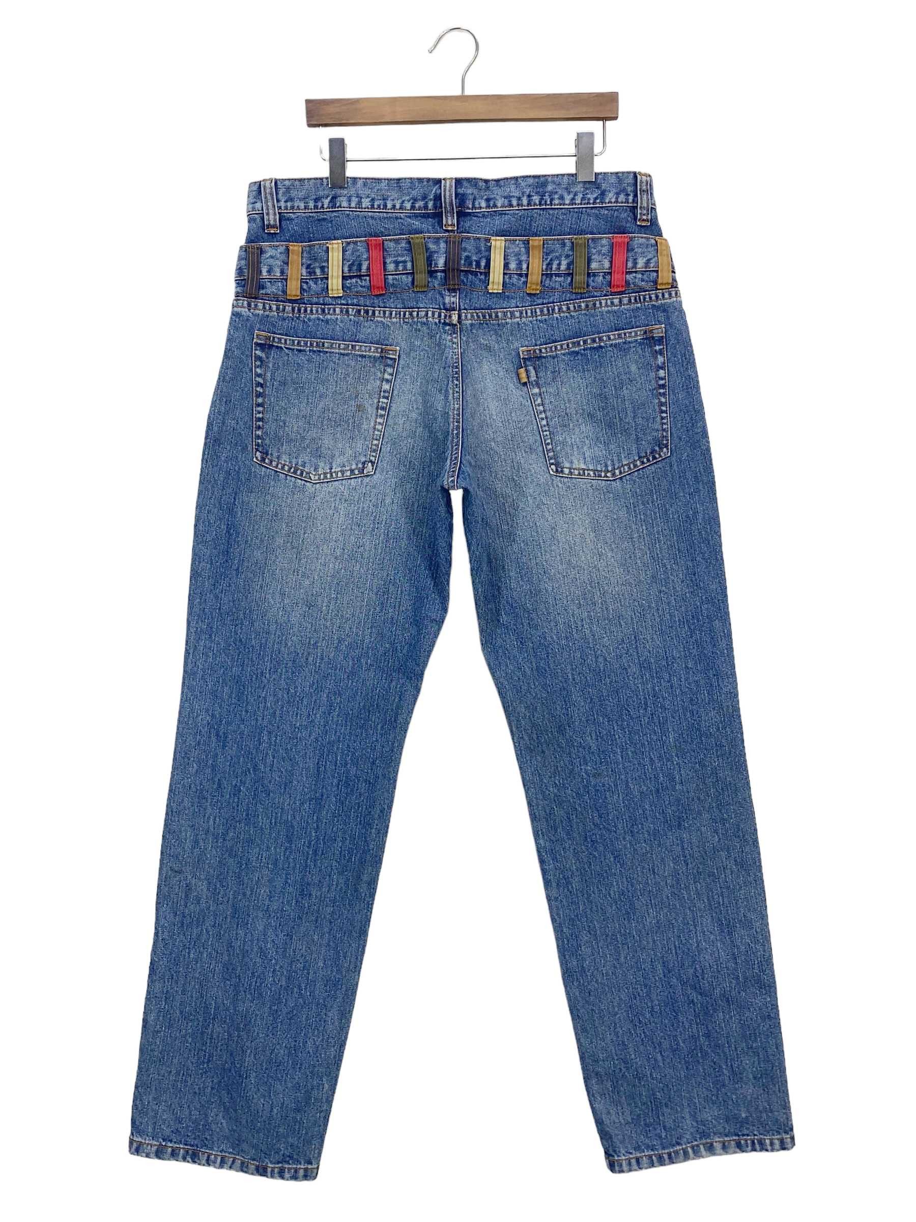 Japanese Brand Amore Puro Big Size Jeans Double Waist Japanese Brand Jeans Size US 37 - 1 Thumbnail