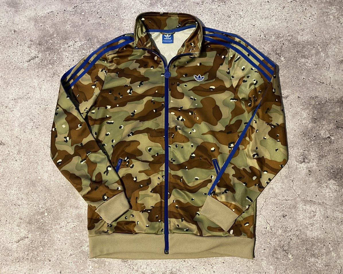 Adidas × Vintage Adidas Originals moro zip sweatshirt camouflage firebird Size US S / EU 44-46 / 1 - 1 Thumbnail