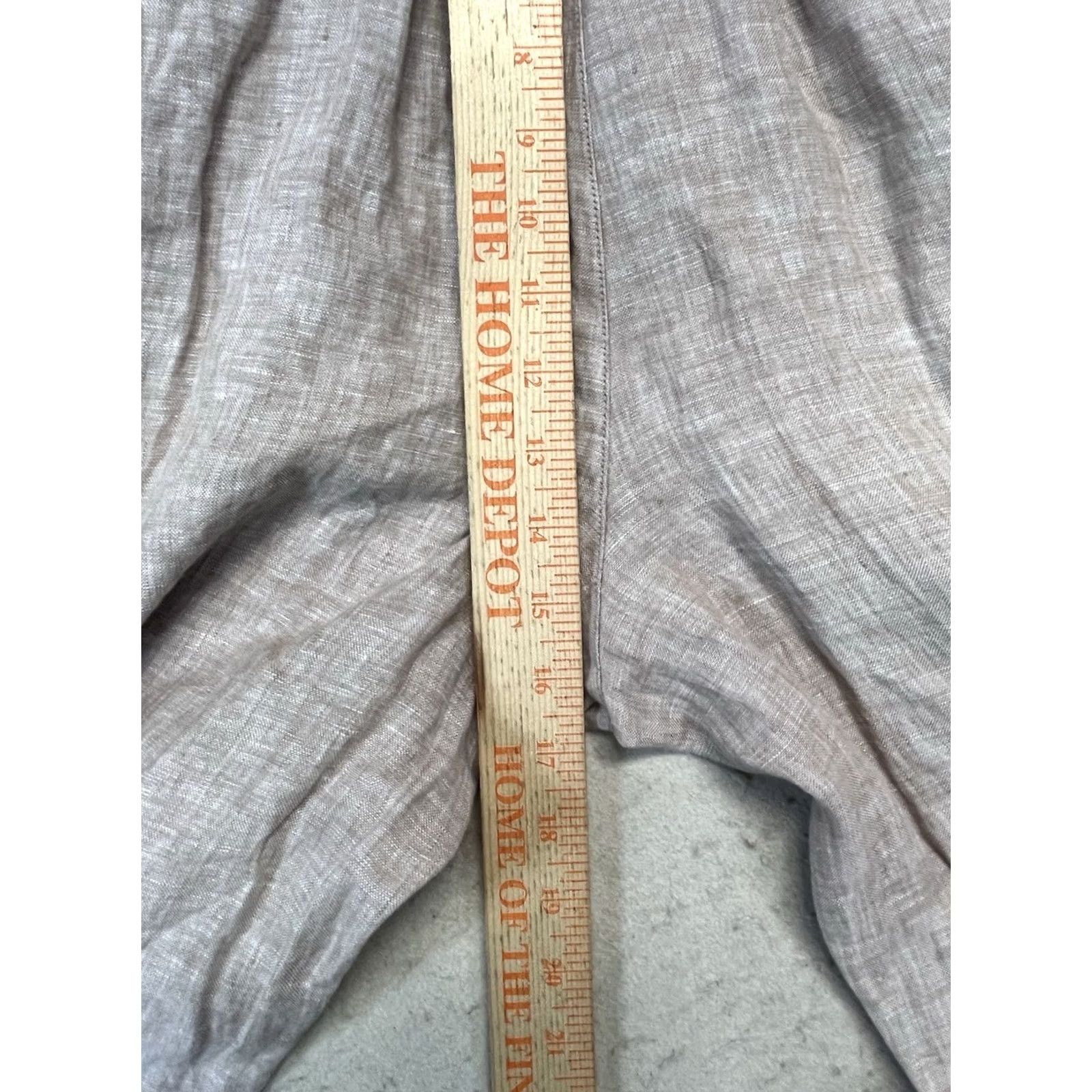 Joie Joie Women’s Linen Pants Beige Wide-Leg Pull On Size XL Linen Pants Woman Wide Leg Casual/Travel Size 40" / US 18 - 4 Thumbnail