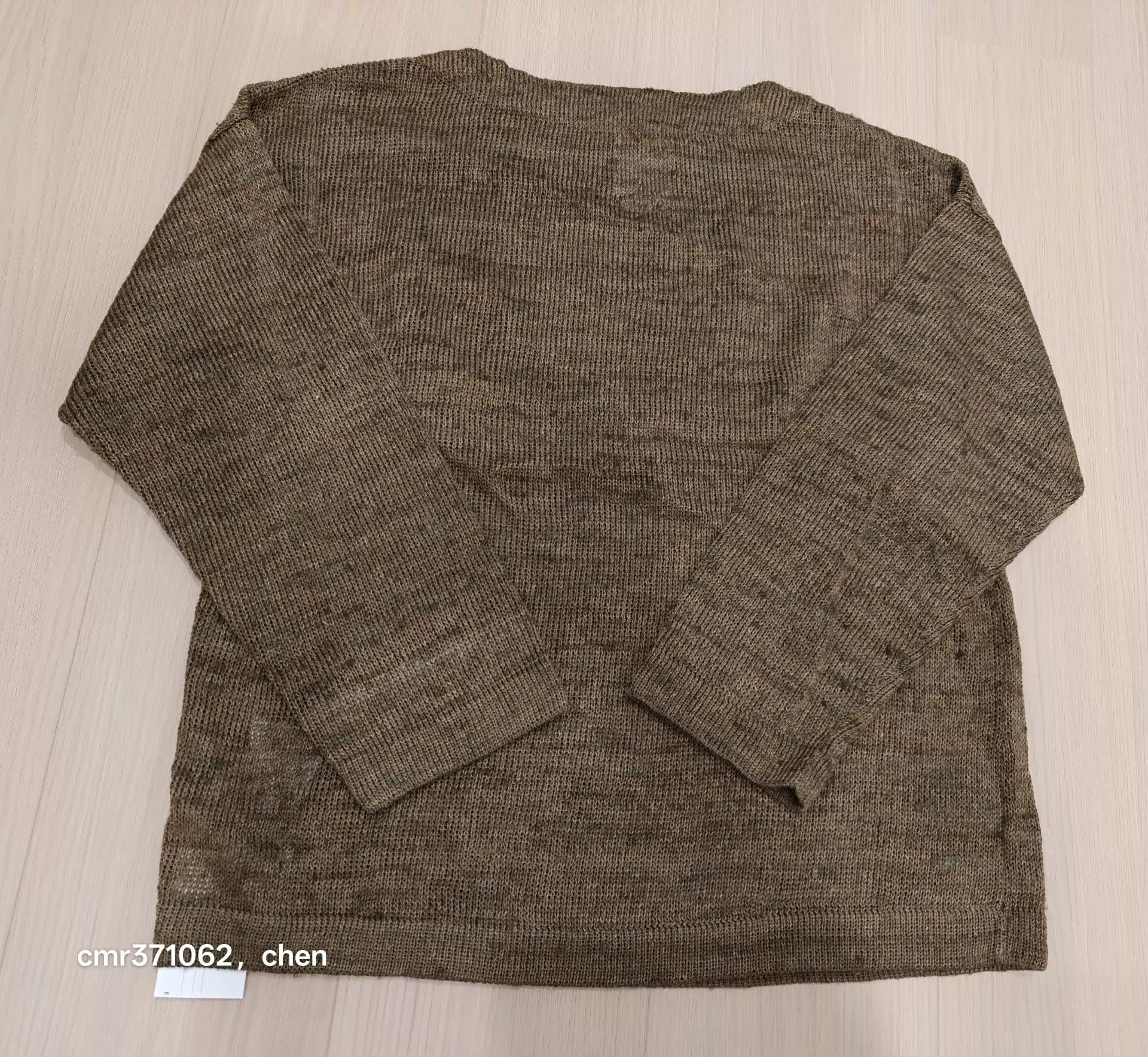 Visvim VISVIM 21SS MARIE BOAT NECK Knit Sweater Olive2 Size 3 Size US L / EU 52-54 / 3 - 5 Thumbnail