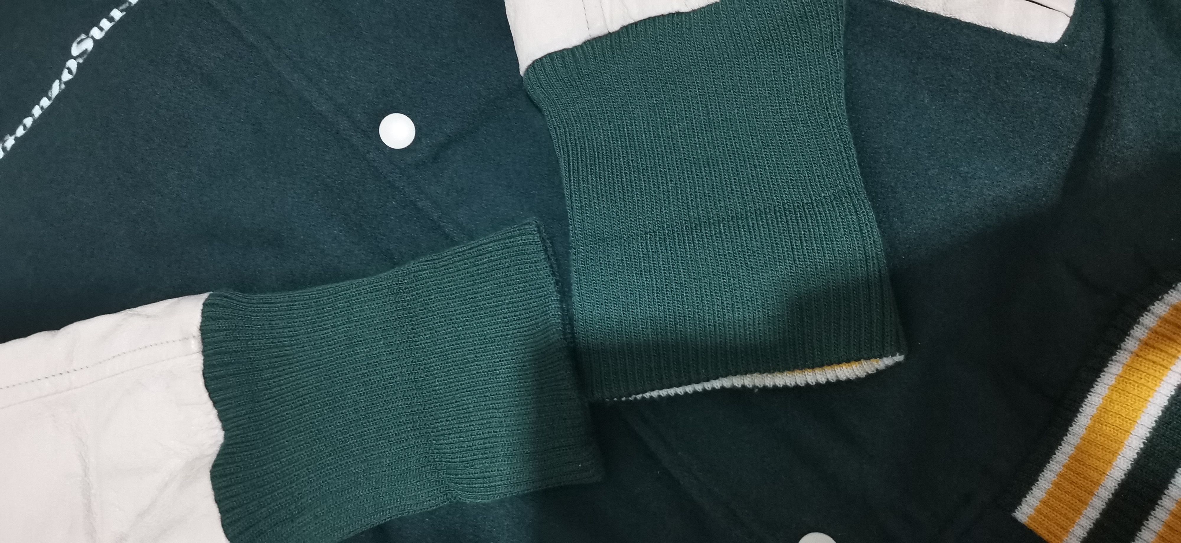 Other Gonzo Sulf Varsity Jacket– Green Wool Bomber– Size M Size US M / EU 48-50 / 2 - 6 Thumbnail