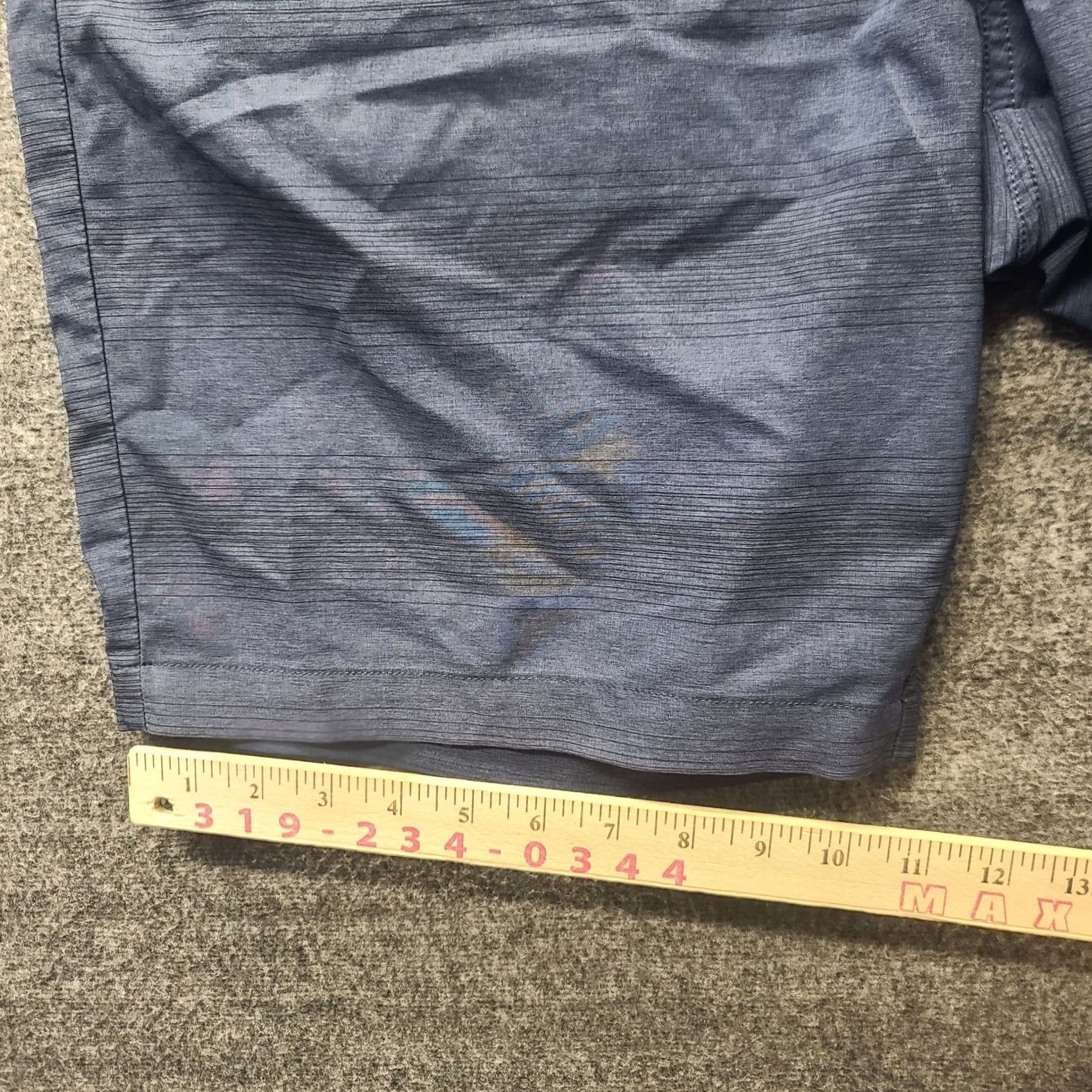 TravisMathew Travis Mathew Mens 36 Regular Fit Chino Shorts Inseam 10 Blue Pants/Shorts Style Sports Size US 36 / EU 52 - 7 Thumbnail