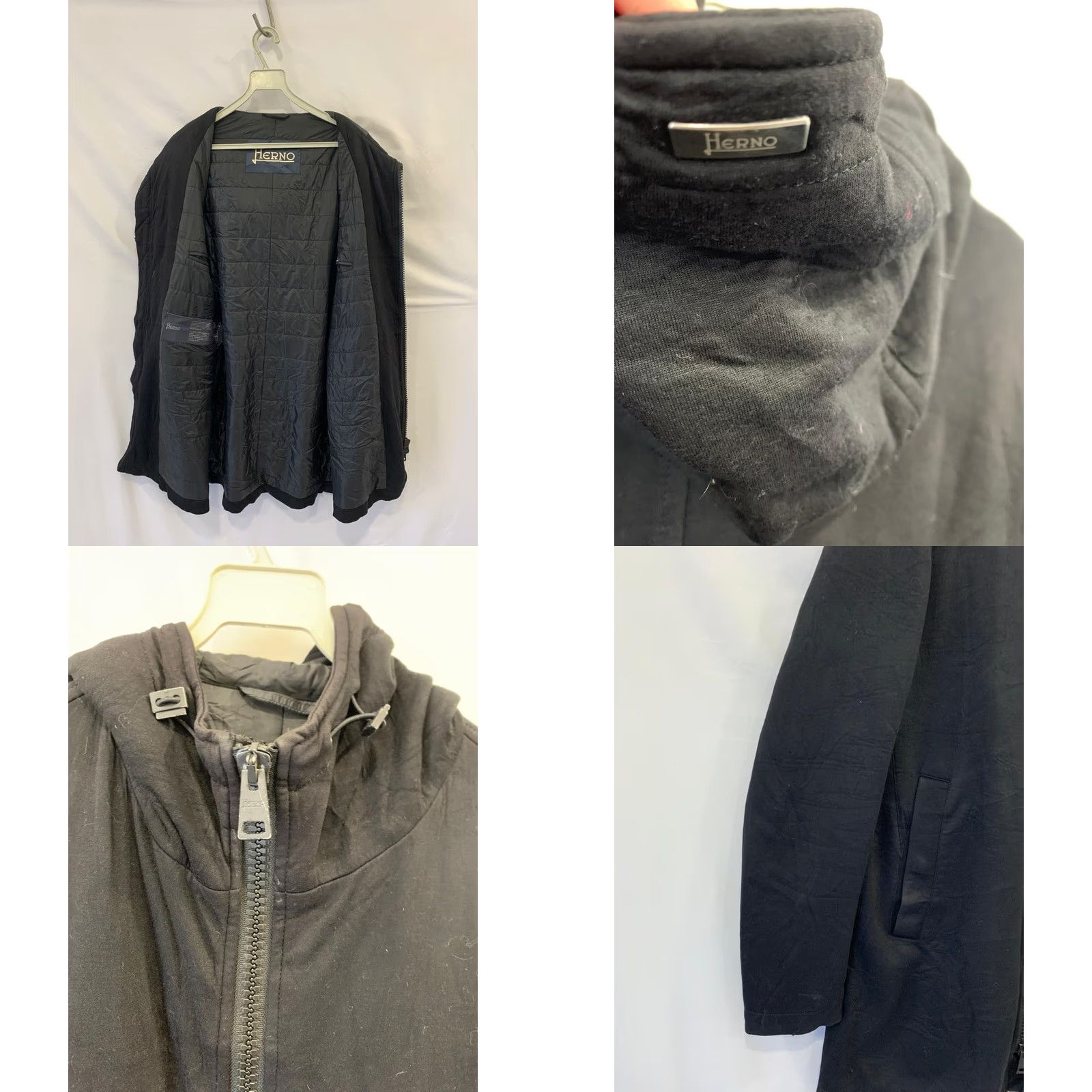 Herno HernoTECH Waterproof Windstopper Chillproof Jacket Black M Men’s Jacket Size US M / EU 48-50 / 2 - 8 Thumbnail