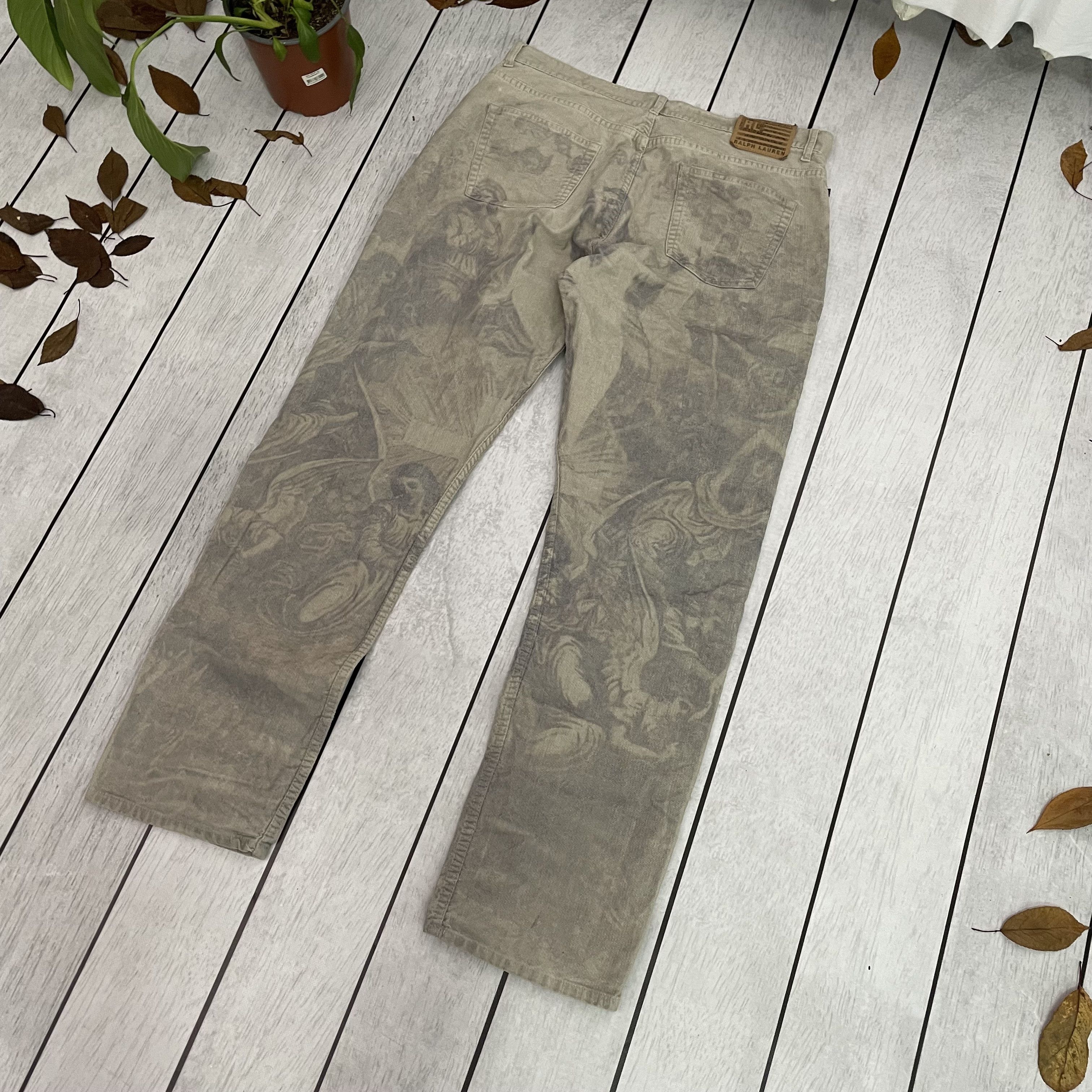 Polo Ralph Lauren Custom Reworked Ralph Lauren Jeans Renaissance Vintage Denim Size US 38 / EU 54 - 8 Thumbnail