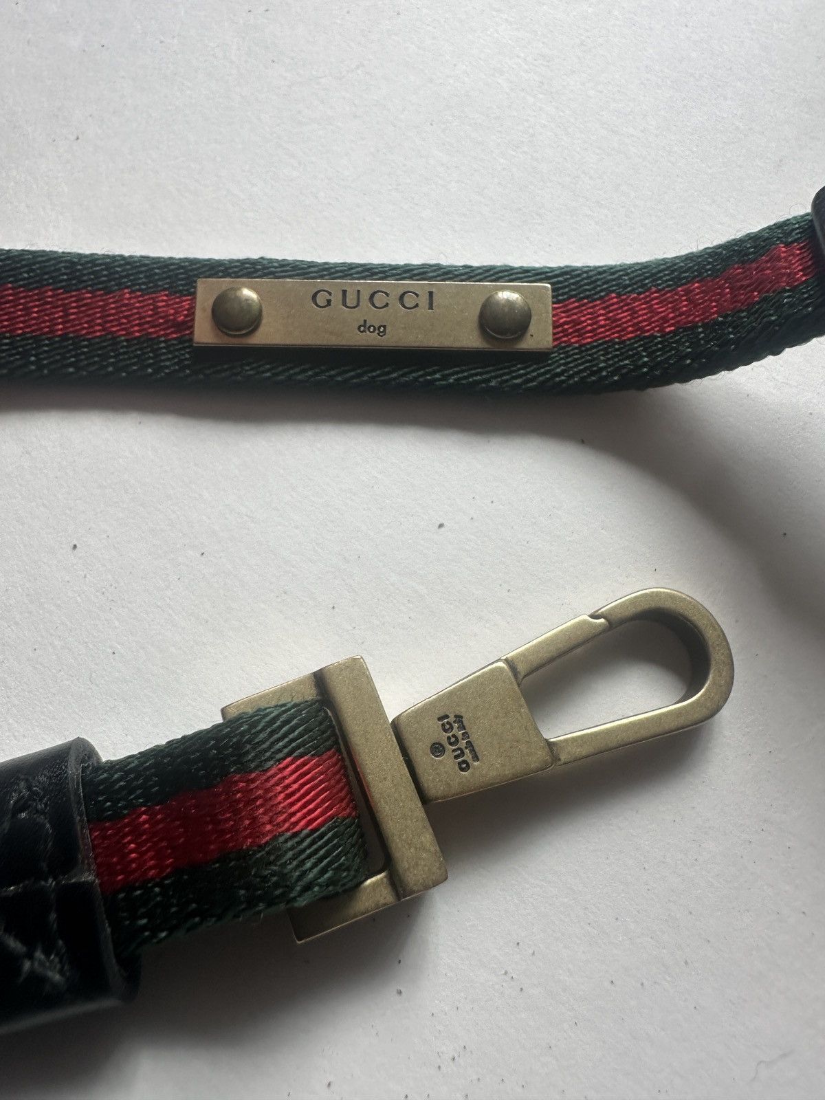 Gucci ⭐️Vintage Gucci Dog Leash -Tom Ford- Mint💯😎⭐️ Size ONE SIZE - 4 Thumbnail