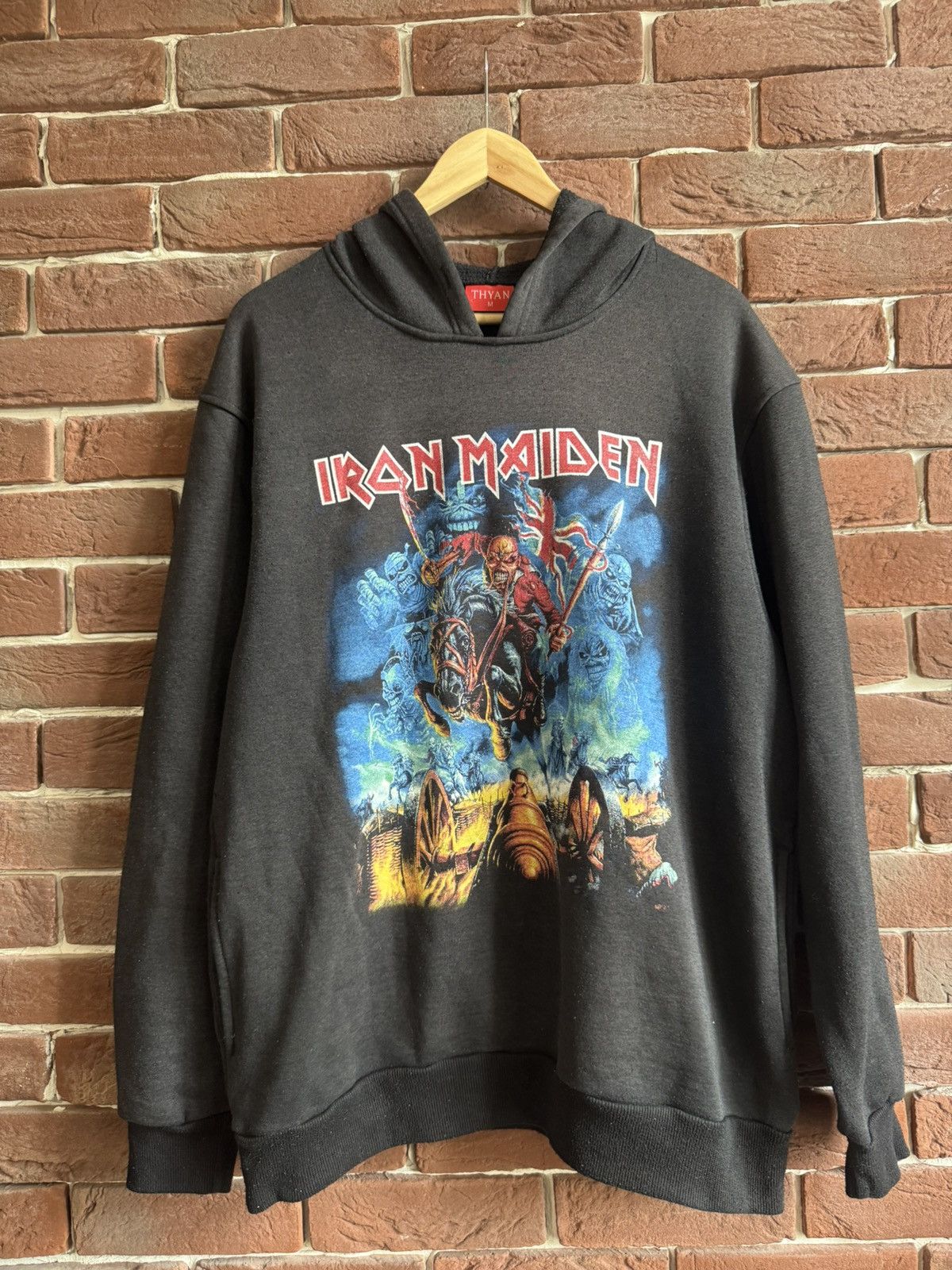 Band Tees Vintage 00s Iron Maiden Heavy Metal Band Hoodie Size US M / EU 48-50 / 2 - 1 Thumbnail