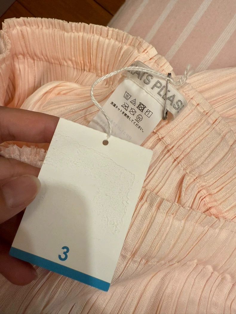 Other Issey Miyake size:3 Peach pink wide-leg pants Size 31" - 3 Thumbnail