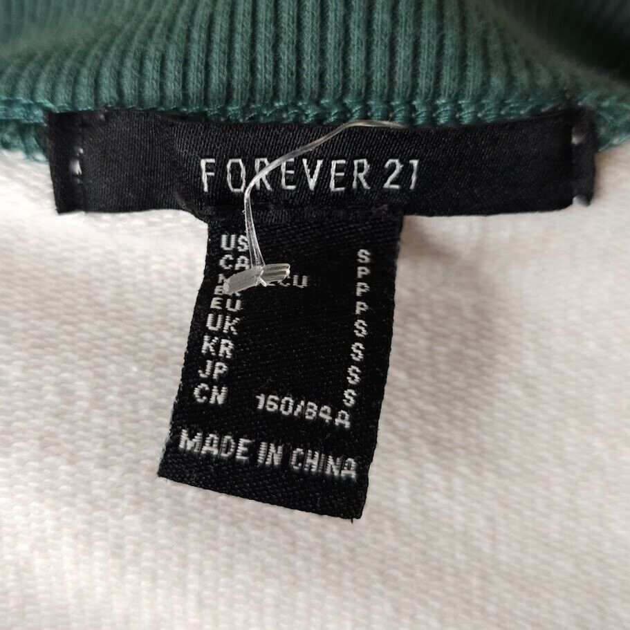 Forever 21 Beverly Hills Yacht Club Sweatshirt Womens Size Small White Size S / US 4 / IT 40 - 5 Thumbnail