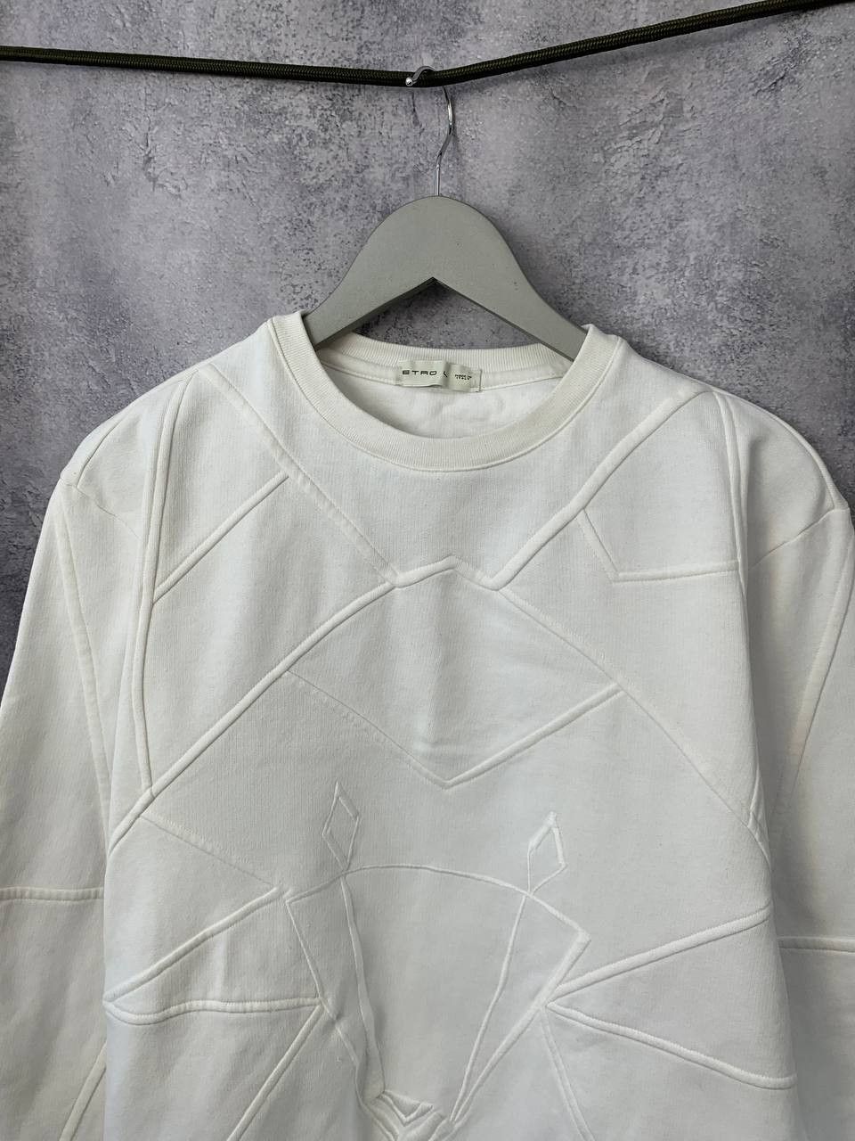 Etro Etro Avant-Garde Sweatshirt FOX Sweater Pullover Jumper Size L / US 10 / IT 46 - 4 Thumbnail