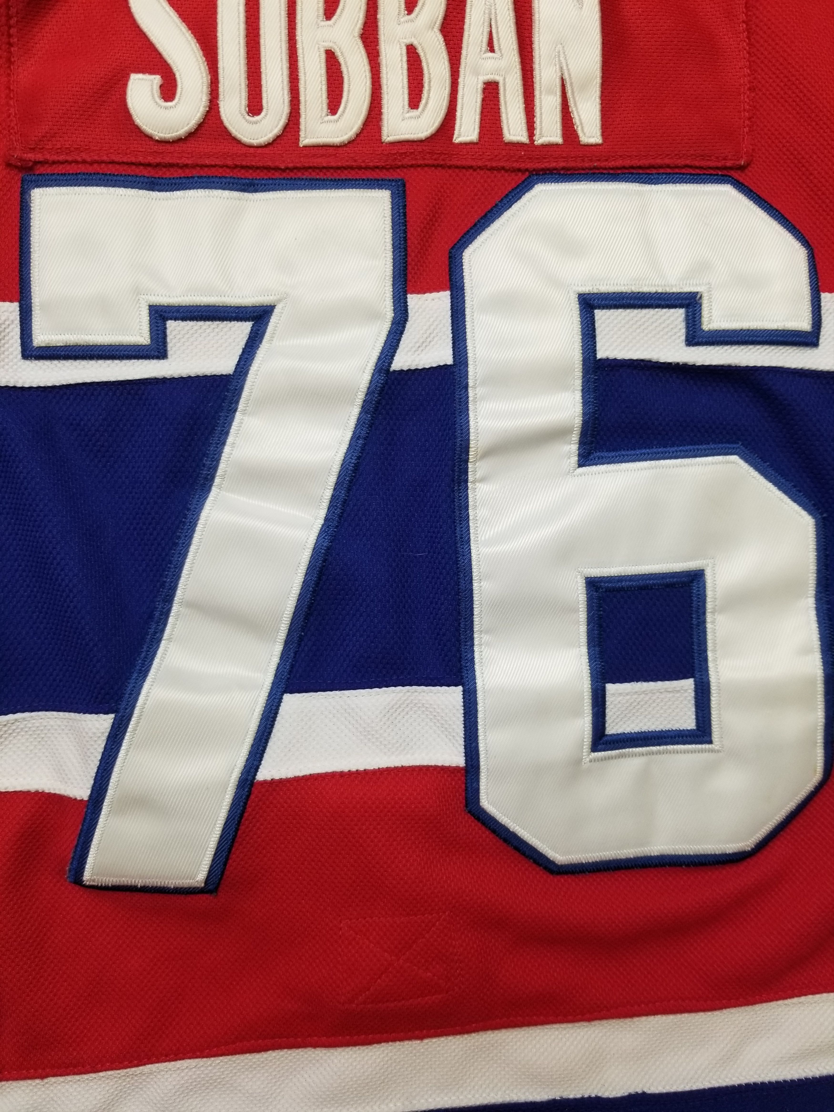 Reebok Montreal Canadiens Red #76 Subban NHL Hockey Size US M / EU 48-50 / 2 - 12 Thumbnail