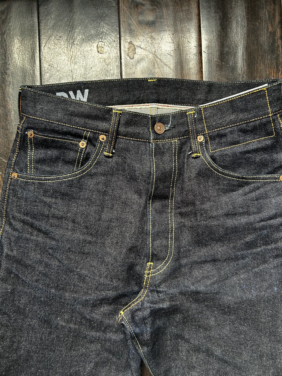 Visvim VISVIM SCULPTURE 01RW RAW DENIM JEANS Size US 30 / EU 46 - 3 Thumbnail