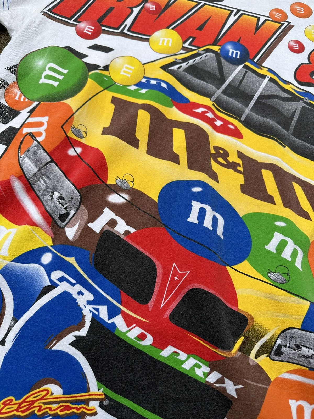 NASCAR Vintage M&M’s Nascar Shirt Size US L / EU 52-54 / 3 - 5 Thumbnail