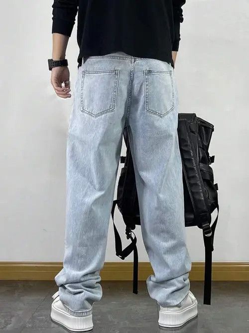 Other VINTAGE RETRO 90s skate jeans pants Size US 36 / EU 52 - 2 Thumbnail