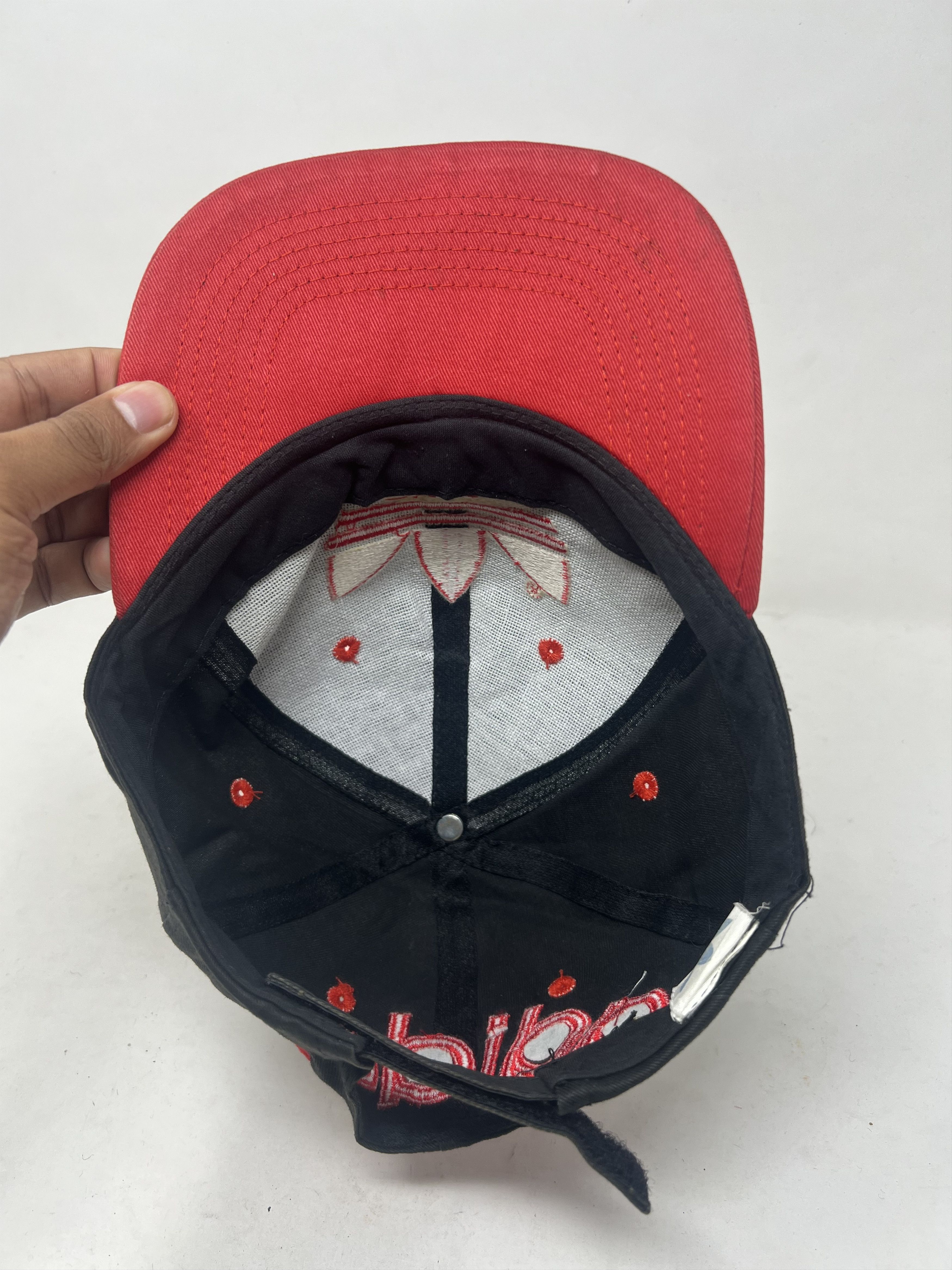 Adidas Vintage Adidas Block Hat Size ONE SIZE - 7 Thumbnail