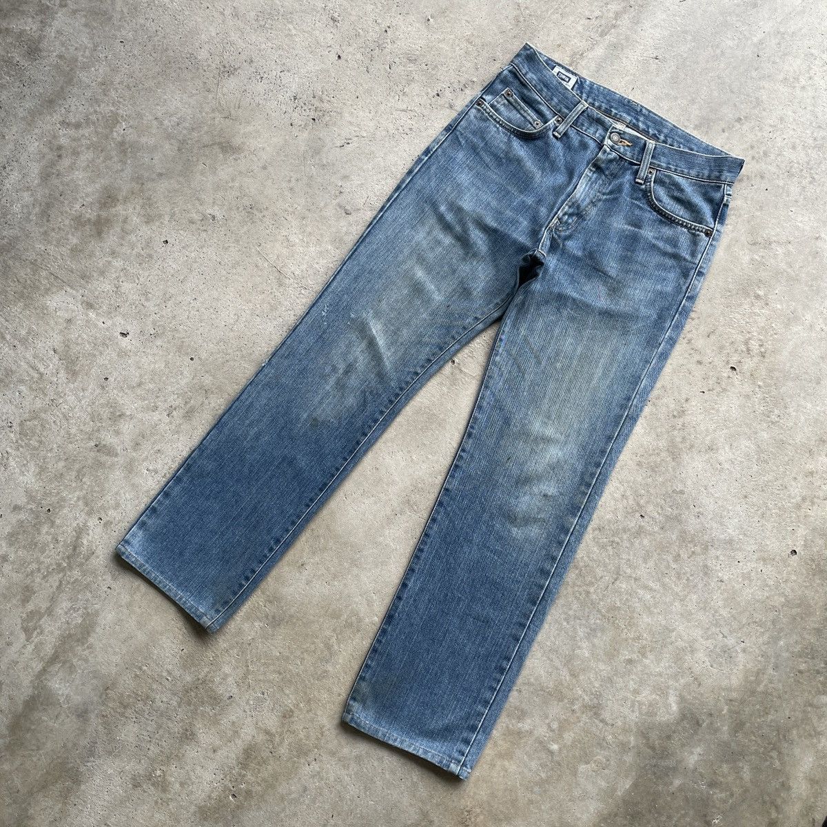 Edwin Vintage Edwin 402 Faded Jeans Pants Denim W30x29.5 Size US 30 / EU 46 - 2 Thumbnail