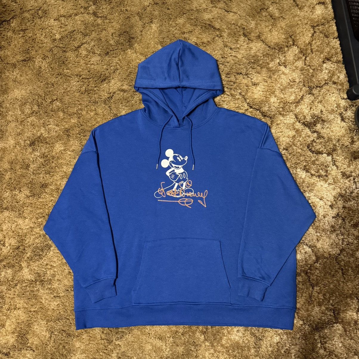 Primark Walt Disney Mickey Mouse Hoodie Blue Large Size US L / EU 52-54 / 3 - 1 Thumbnail