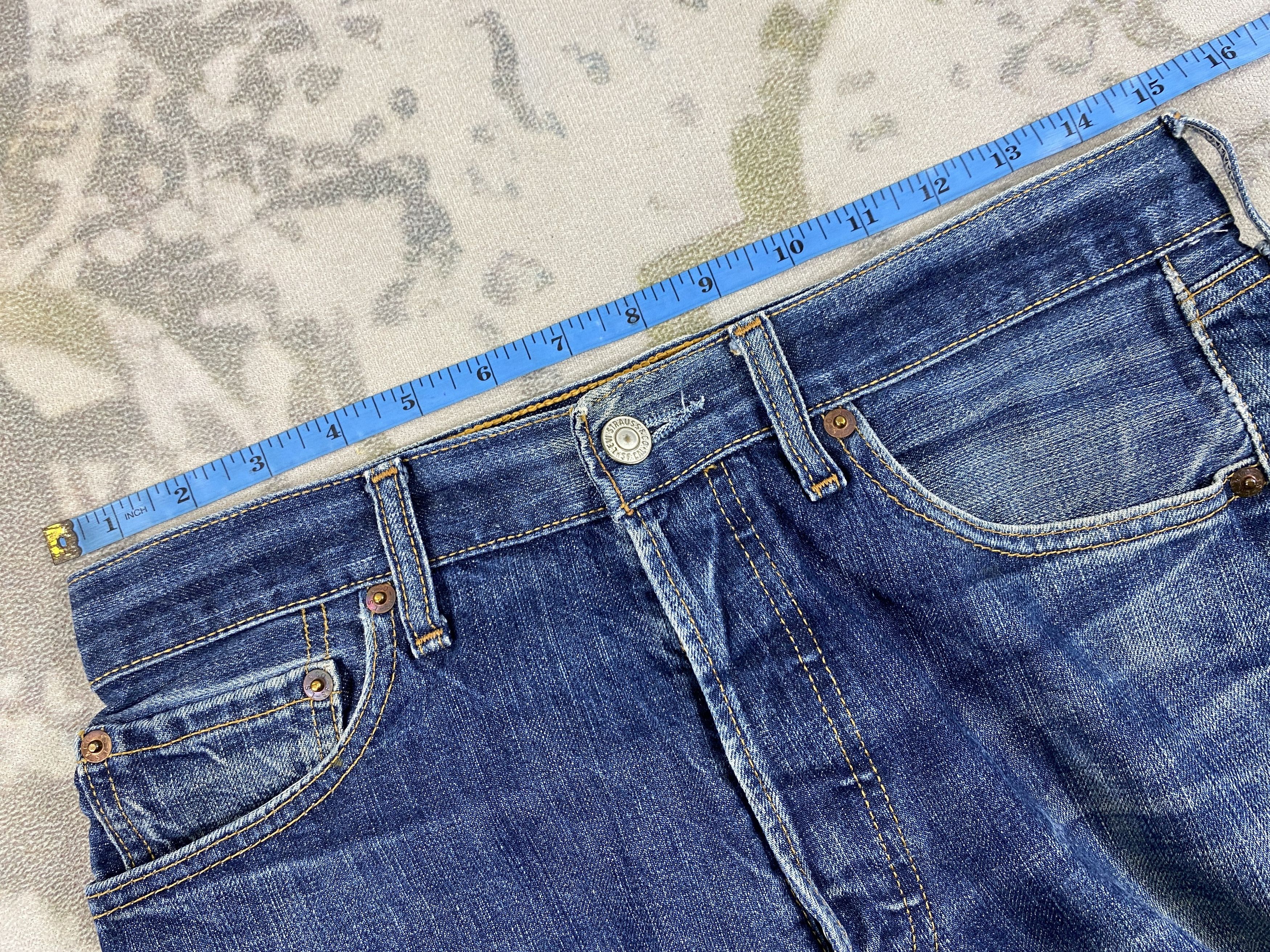 Levi's Vintage Levi's 501 Faded Blue Jeans 30x30 Denim- JN3783 Size US 30 / EU 46 - 5 Thumbnail