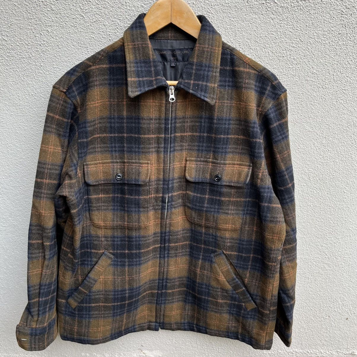 Comme des Garcons Homme COMME DES GARCONS wool jacket AD1989 Size US M / EU 48-50 / 2 - 2 Thumbnail