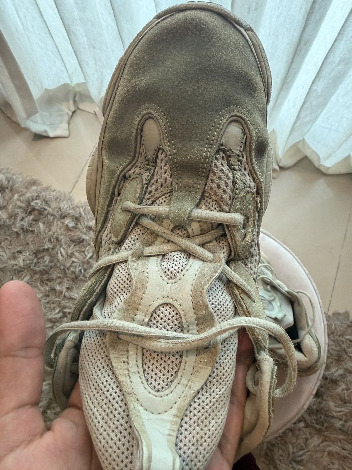 Yeezy Adidas Yeezy 500 Blush Size US 11 / EU 44 - 10 Thumbnail