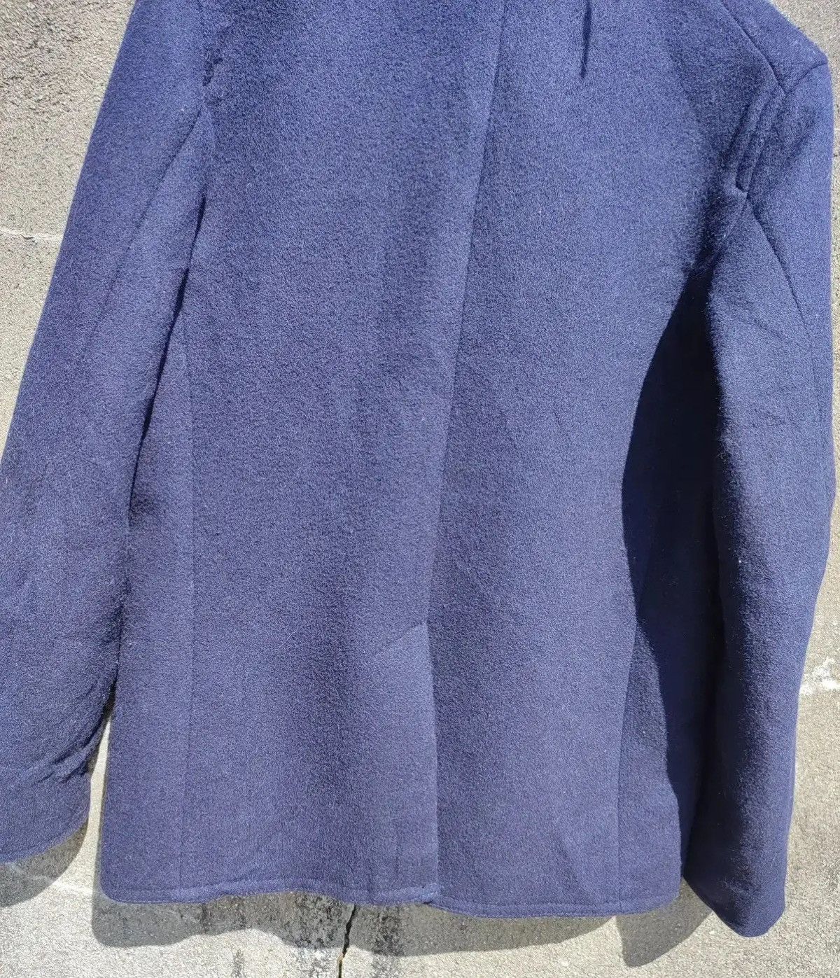 Vintage Vintage Harvard Navy Peacoat – Wool Blend Double Breasted Size US M / EU 48-50 / 2 - 12 Thumbnail