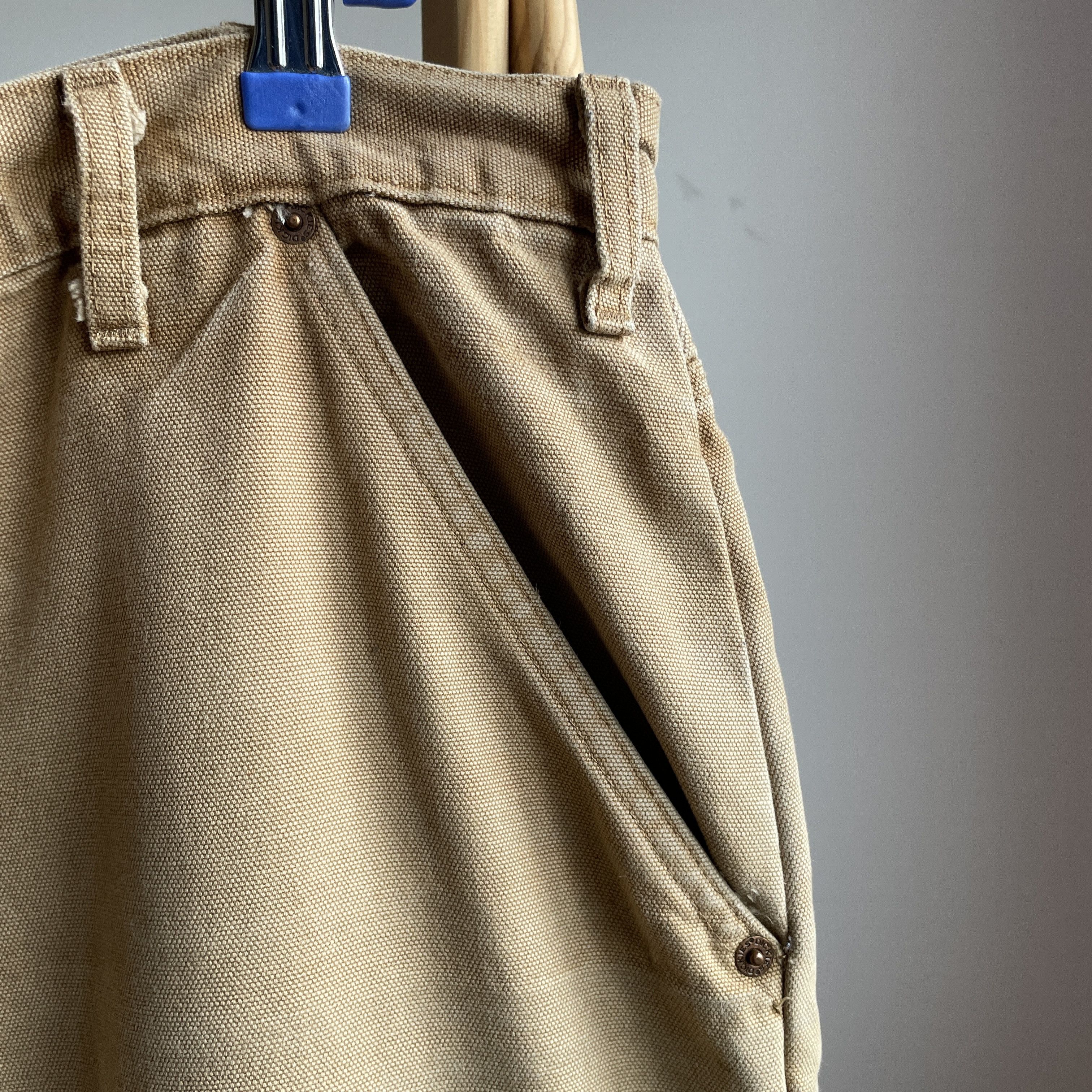 Dickies Dickies Flannel Lined Duck Canvas Carpenter Work Pants Size US 36 / EU 52 - 10 Thumbnail