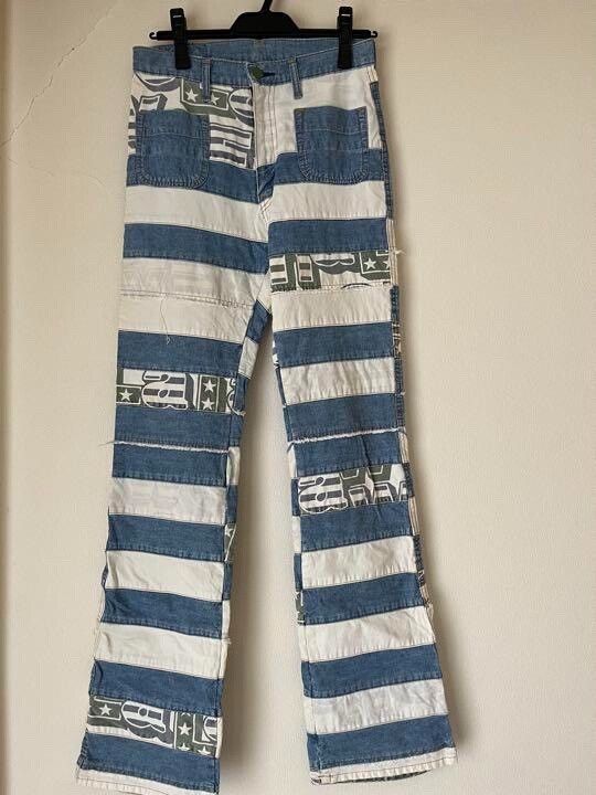Hysteric Glamour Vintage 90s Flared Jeans Y2K Style Size US 31 - 1 Thumbnail