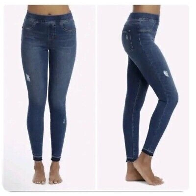 Spanx new Spanx Sz XS Pull-On Release Hem High Rise Skinny Jeans Size 25" / US 0 / IT 36 - 6 Thumbnail