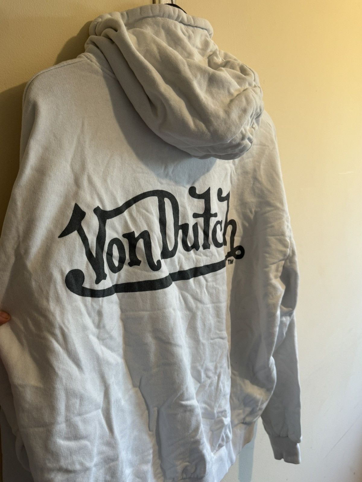 Von Dutch Vintage Hoodie Von Dutch x Pull Bear Big Logo Size US M / EU 48-50 / 2 - 2 Thumbnail