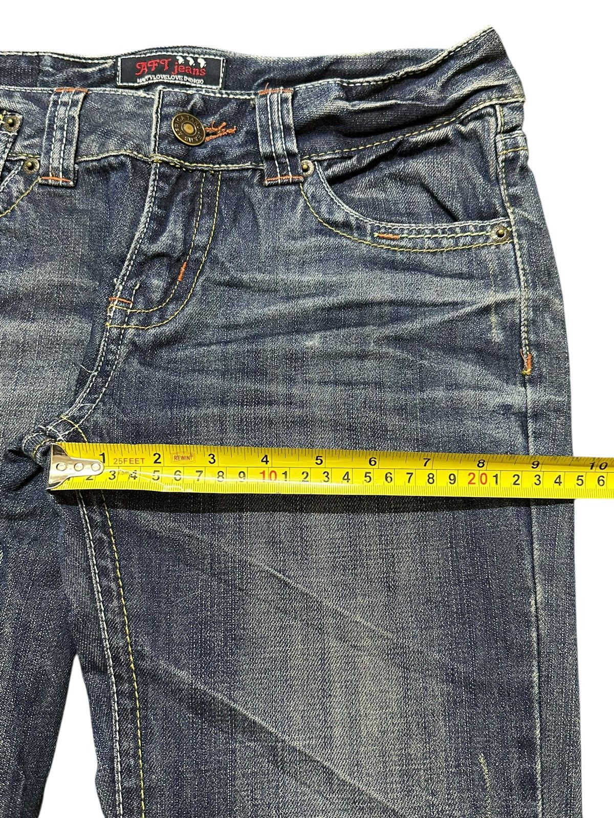 Japanese Brand Vintage Japanese Brand Blue Faded Wash Bootcut Style Jeans Size US 30 / EU 46 - 14 Thumbnail