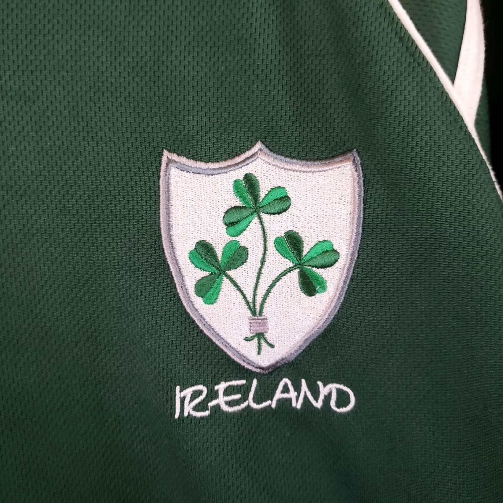 Vintage Live For Rugby Ireland Polo Shirt Jersey Mens M Green White Short Sleeve Polo Shirt Mens Medium Size US M / EU 48-50 / 2 - 5 Thumbnail