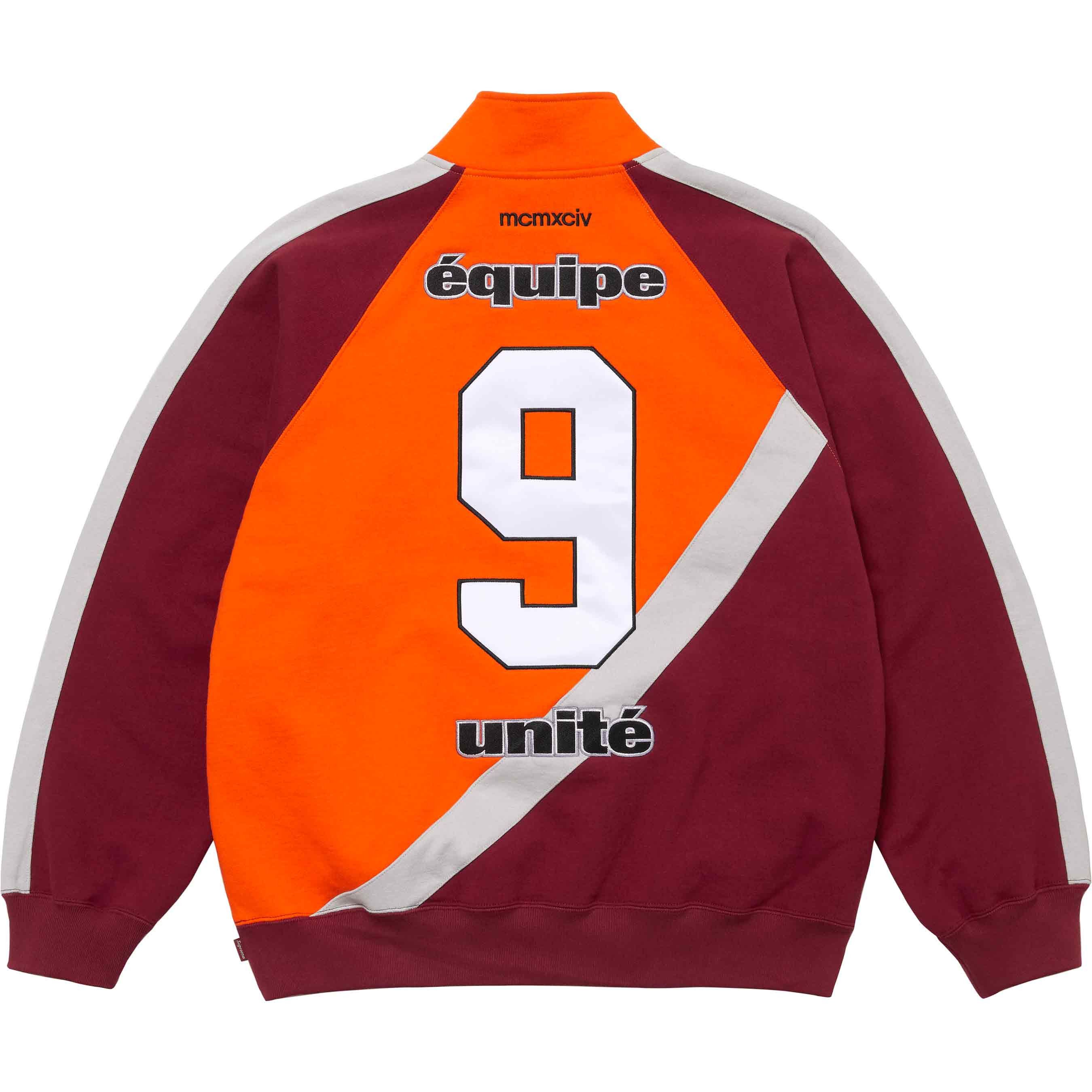 Supreme Supreme Equipé Half Zip Sweatshirt Size US S / EU 44-46 / 1 - 2 Thumbnail