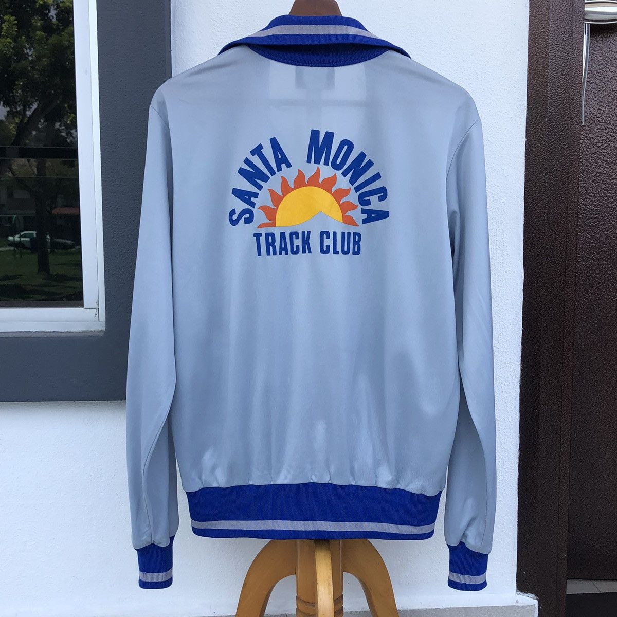image of Vintage Early 1980’S Santa Monica Nike Blue Tag Track Jacket, Men's (Size Medium)