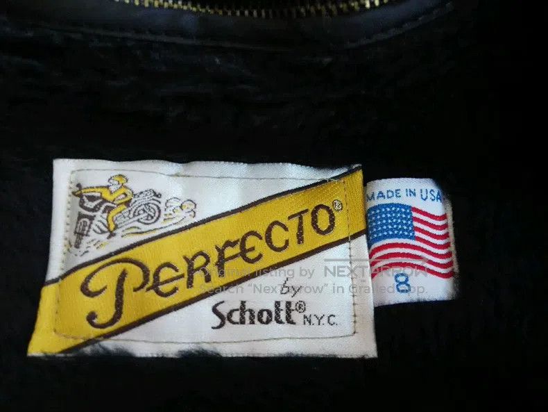 Schott Schott Leather coat Size US XS / EU 42 / 0 - 3 Thumbnail