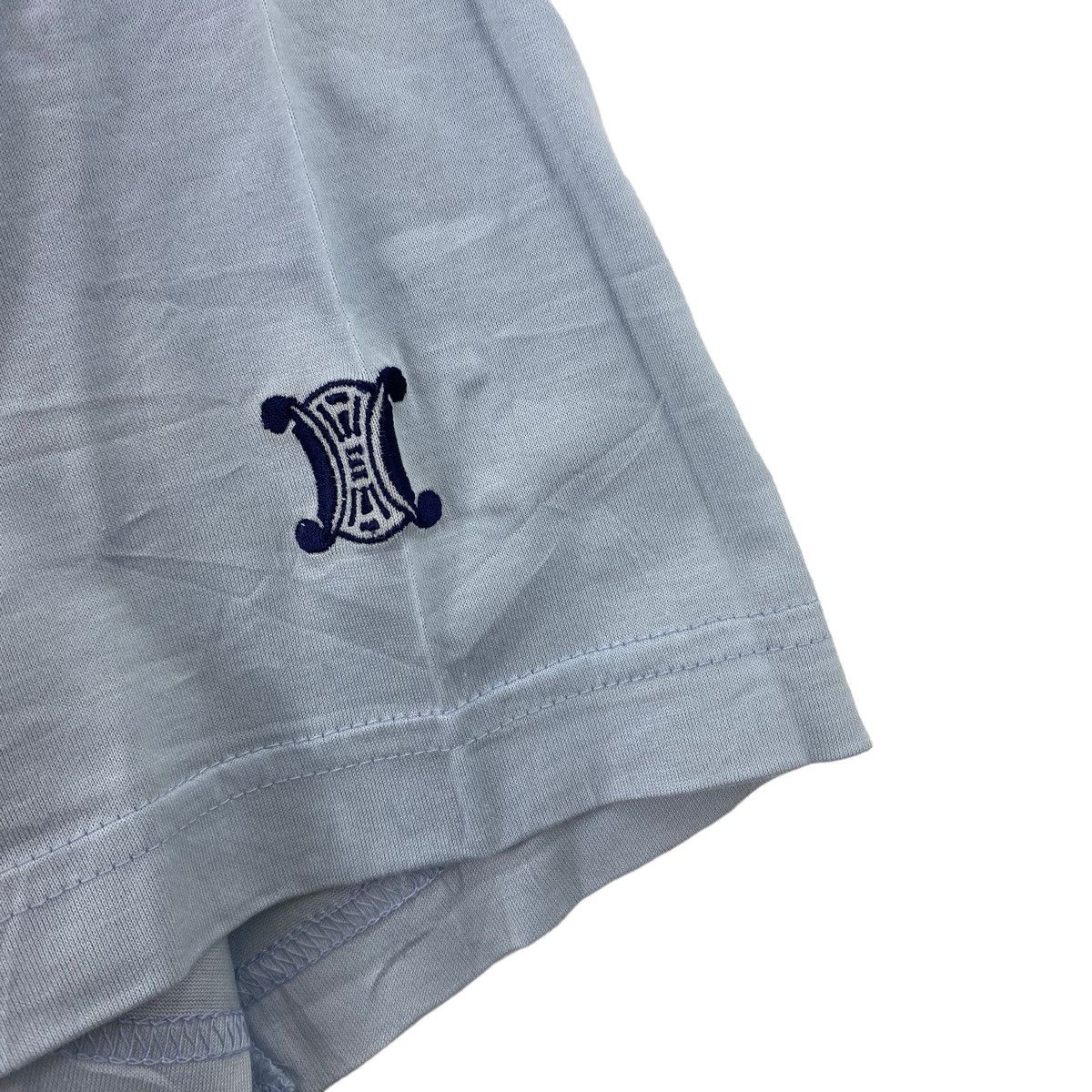 Celine Vintage CELINE NWT French Designer Oversize Blue Short Size US L / EU 52-54 / 3 - 4 Thumbnail