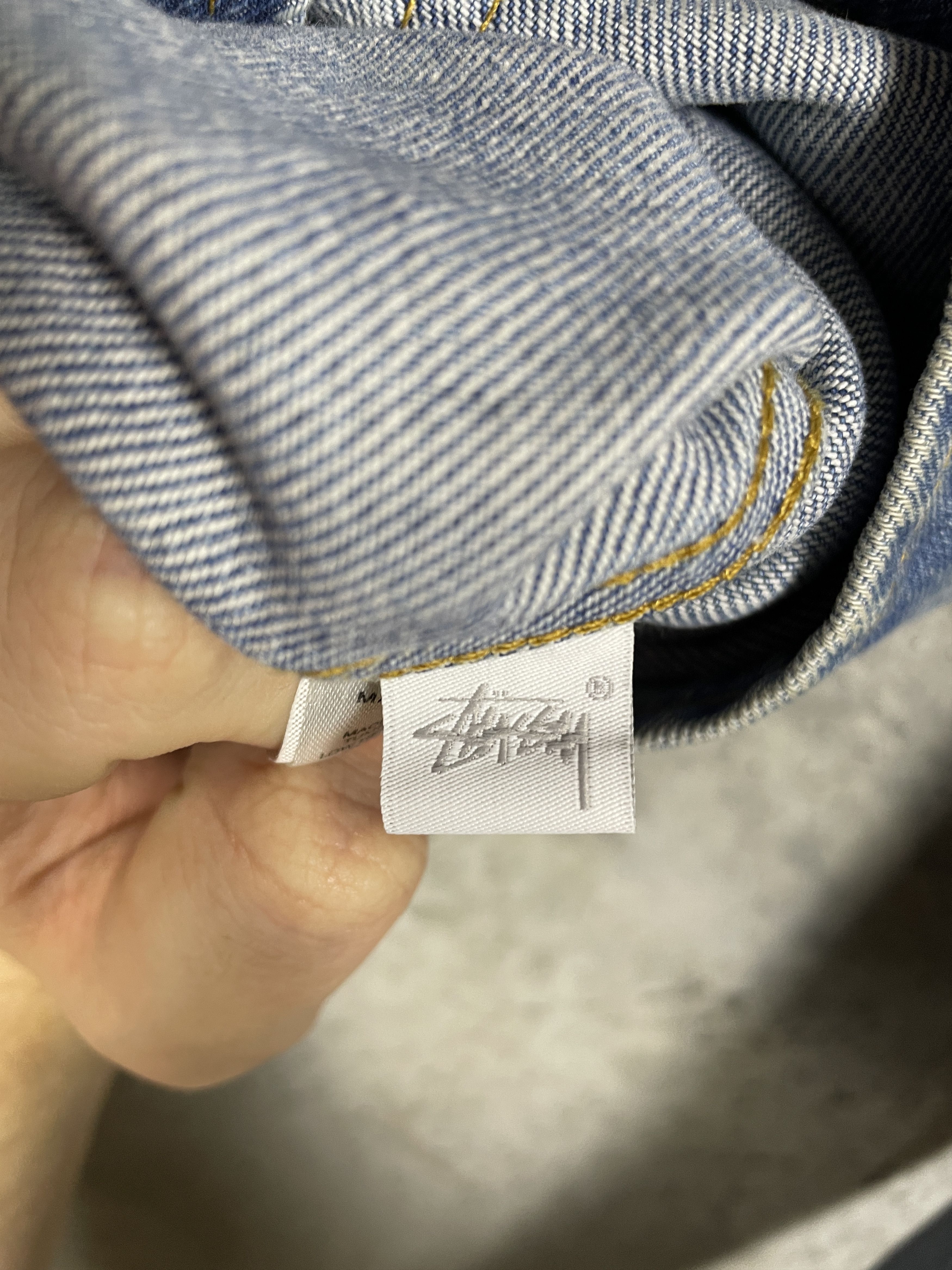 NOMA t.d × Stussy Stussy x NOMA t.d Denim Work Jacket Size US M / EU 48-50 / 2 - 5 Thumbnail