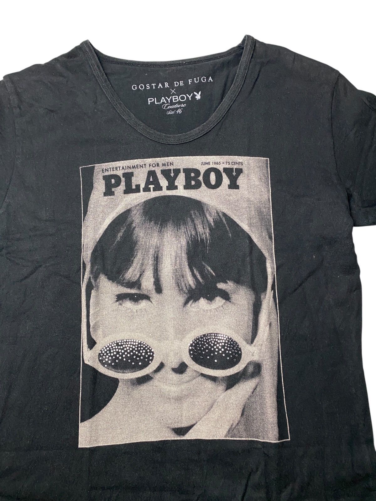 GOSTAR DE FUGA 2000's Gostar De Fuga x Playboy Punk Shirt Size US M / EU 48-50 / 2 - 2 Thumbnail