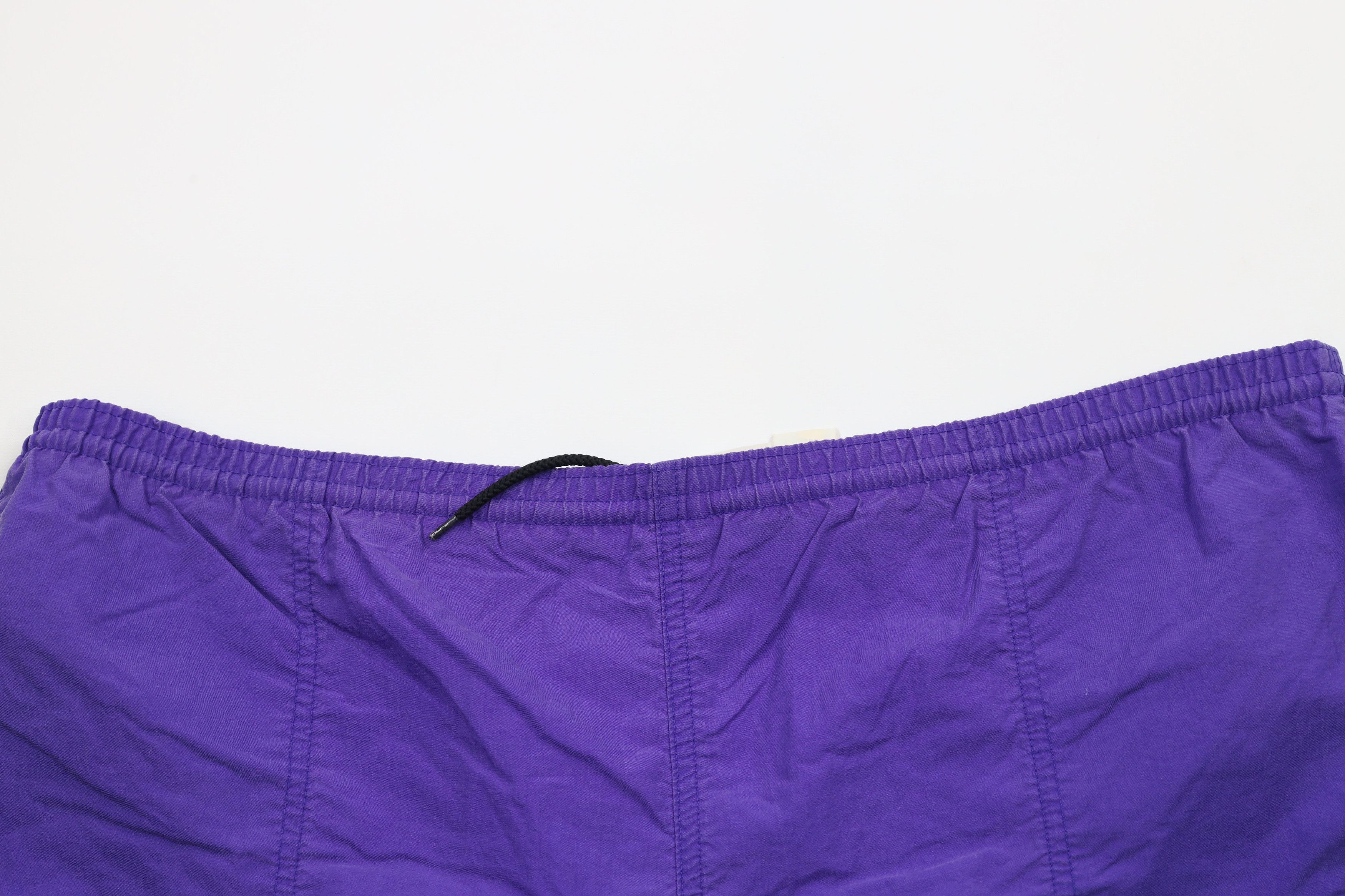 Nike × Vintage Vintage 90s Nike Lined Running Jogging Short Shorts Purple Size US 36 / EU 52 - 2 Thumbnail