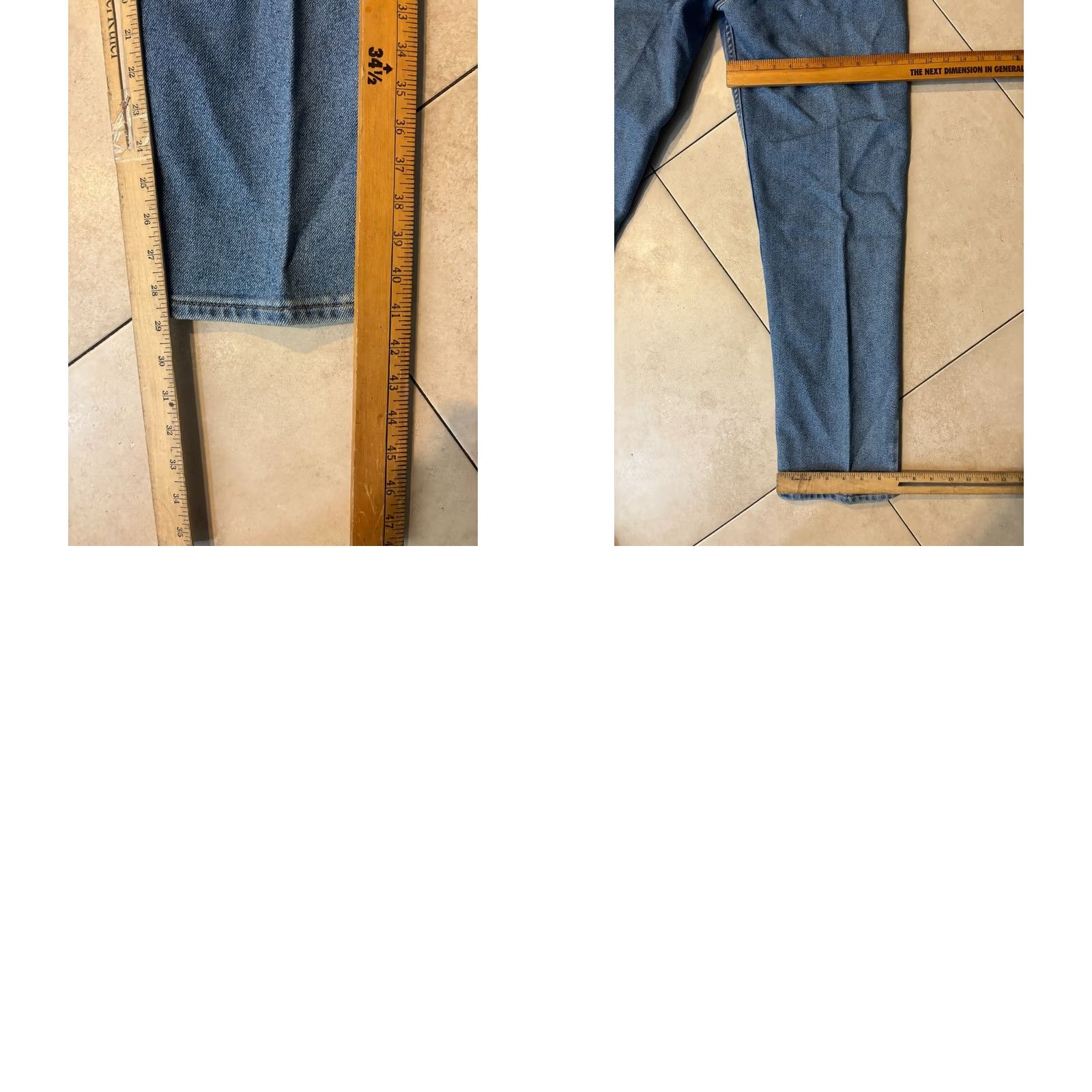 Levi's VINTAGE Levi’s 540 Jeans Men 34x29 Denim Straight Blue 90s Grunge Logo 5-Pocket Womens? Size US 34 / EU 50 - 8 Thumbnail