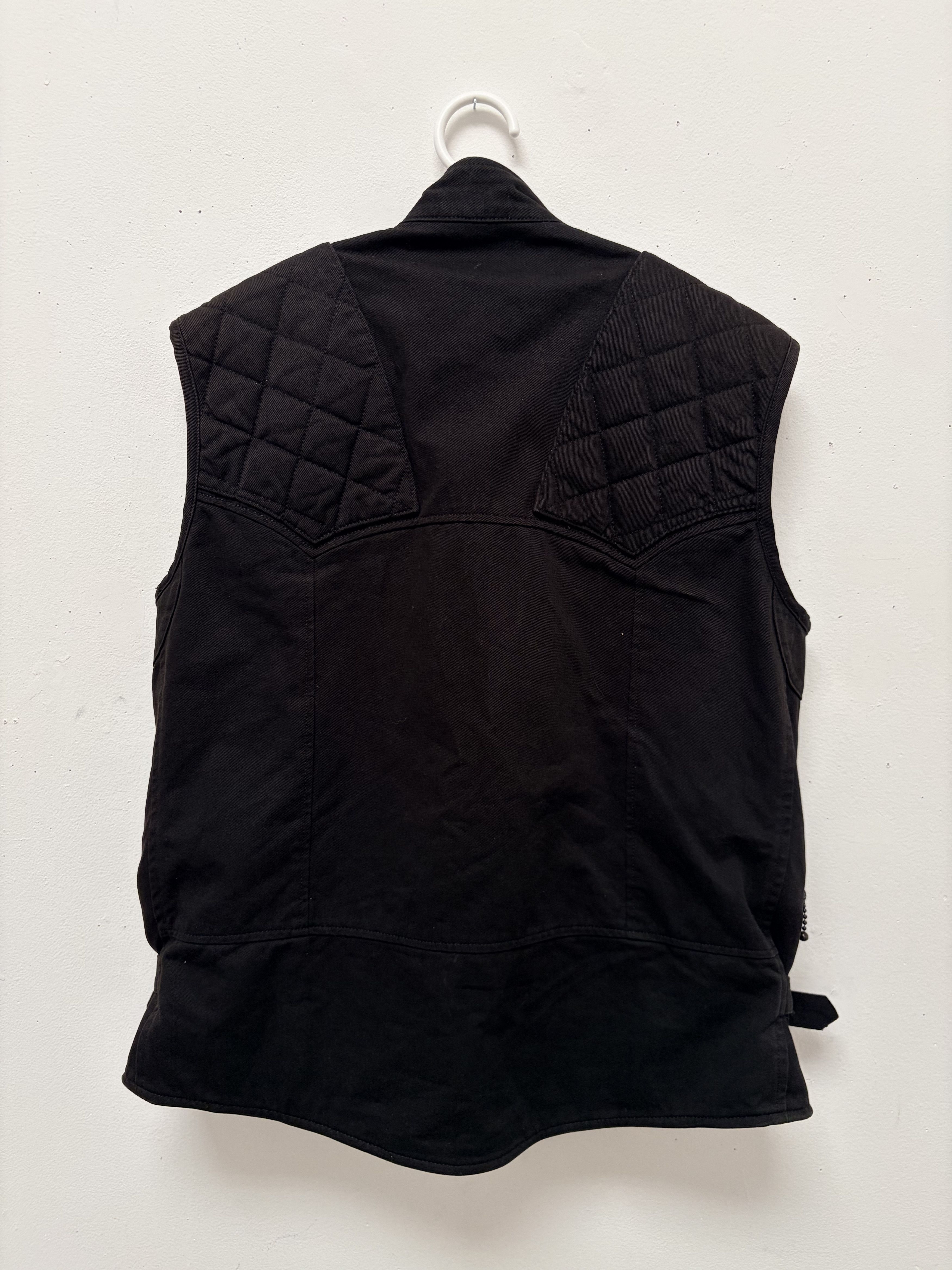 Number (N)ine Number Nine 05SS Plad Bike Vest Size US L / EU 52-54 / 3 - 2 Thumbnail