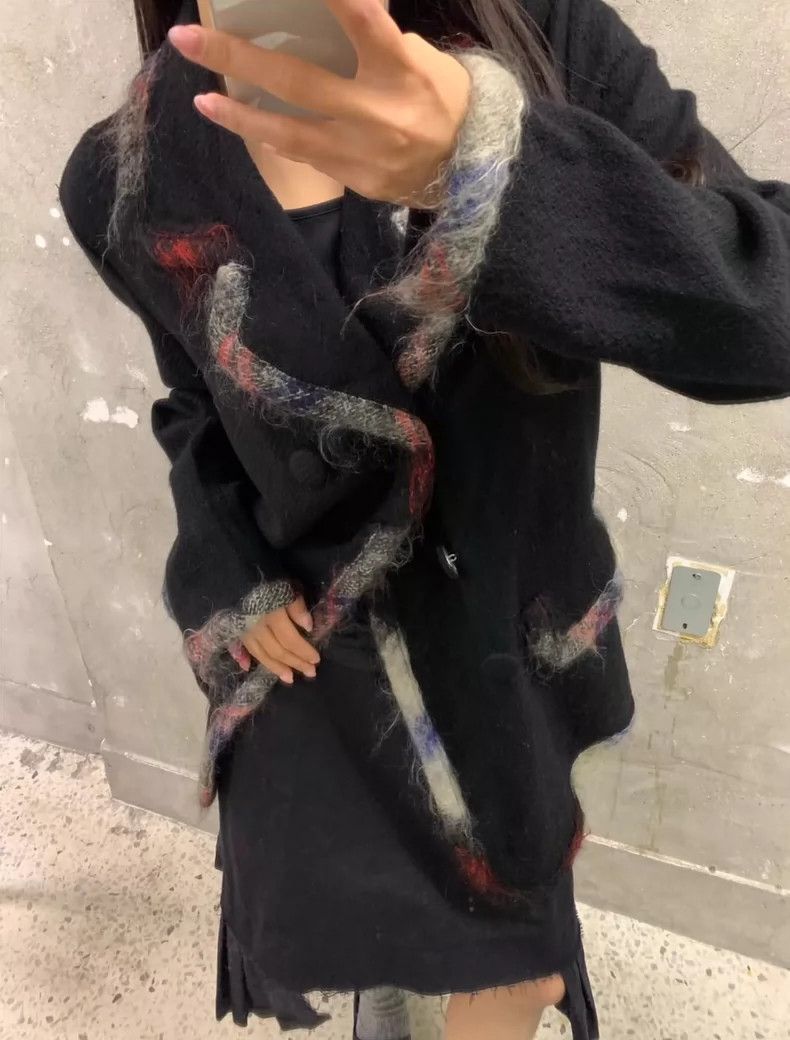 Comme des Garcons Comme des Garcons Black wool coat Size M / US 6-8 / IT 42-44 - 3 Thumbnail