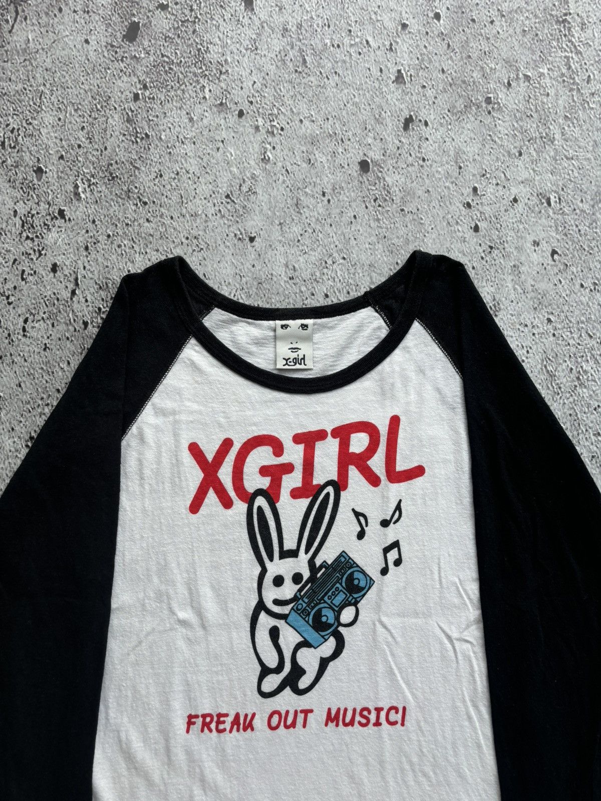Hysteric Glamour Y2k X-Girl freak out music Longslevee Size US M / EU 48-50 / 2 - 2 Thumbnail