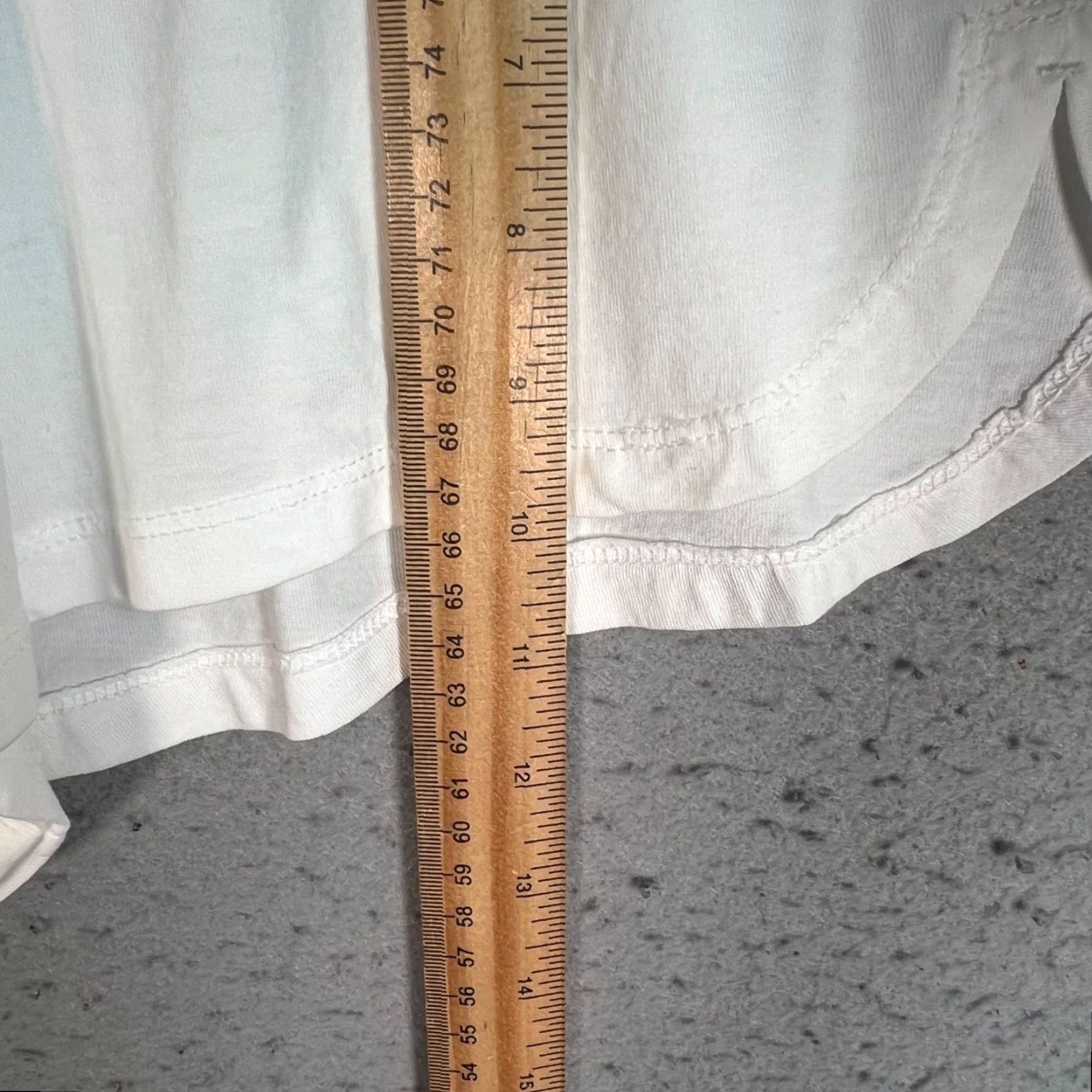 Vintage Kent Womens Small White Organic Cotton Lounge Shorts Lightweight Fabric Shirt? Size 28" / US 6 / IT 42 - 6 Thumbnail