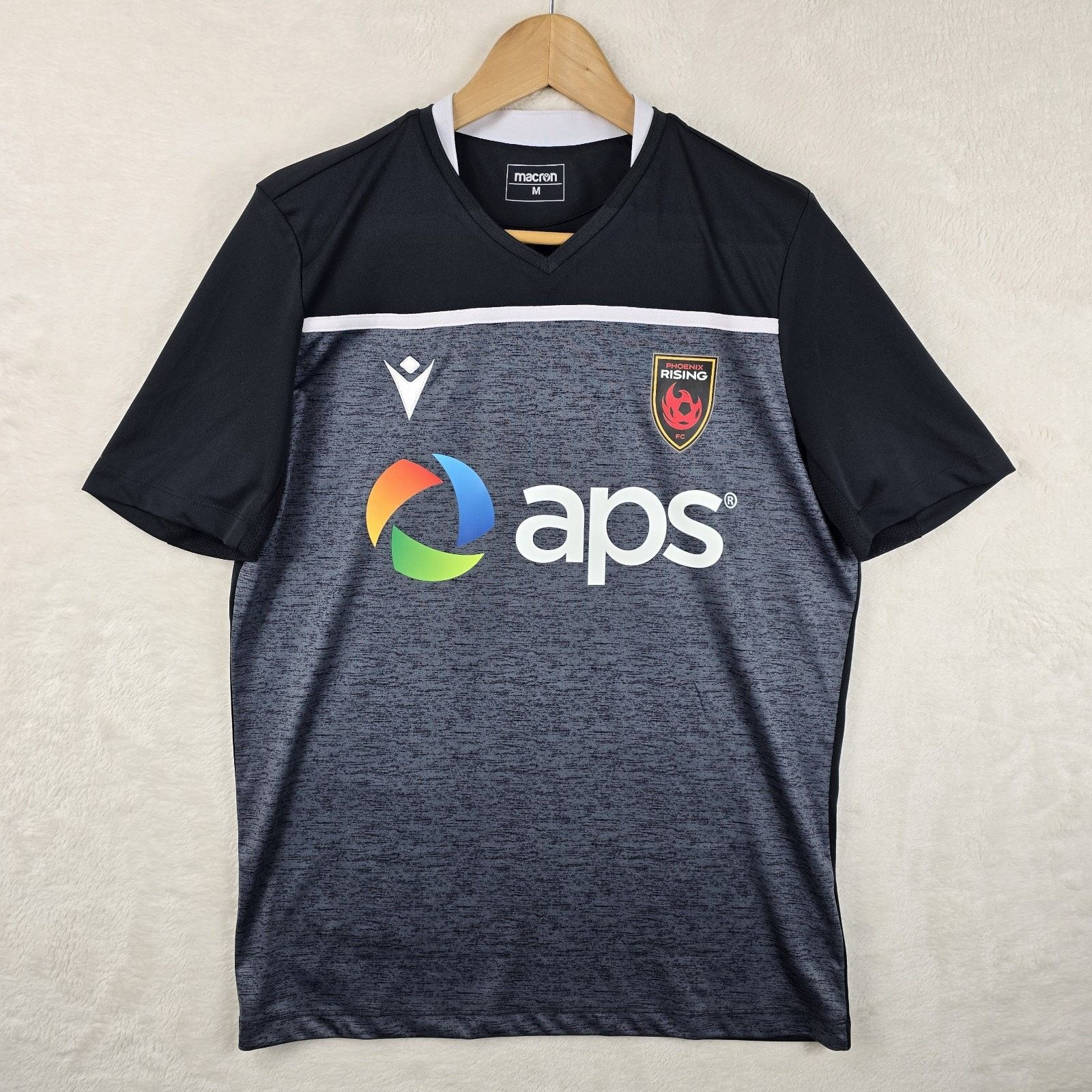 Macron Phoenix Rising APS Macron Soccer Training Jersey Medium Size US M / EU 48-50 / 2 - 2 Thumbnail