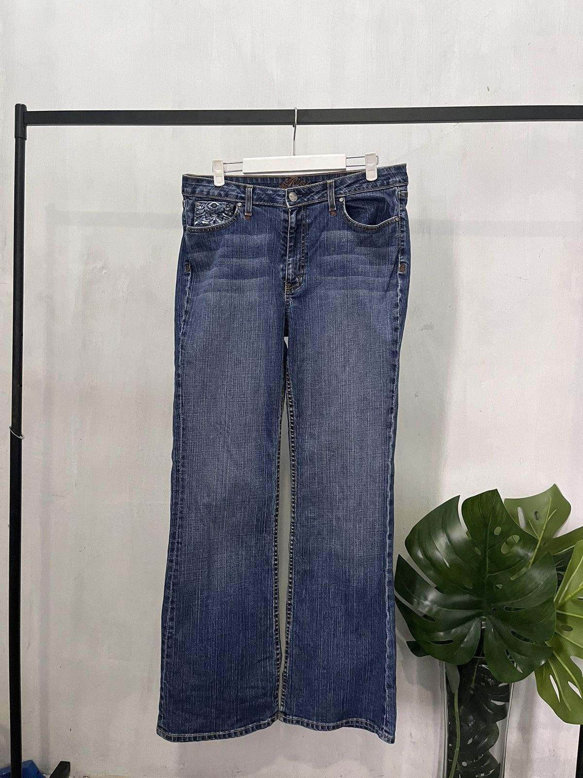 Designer × Japanese Brand Vtg Kikit Designer Denim pants W34 Size 34" / US 12 / IT 48 - 1 Thumbnail