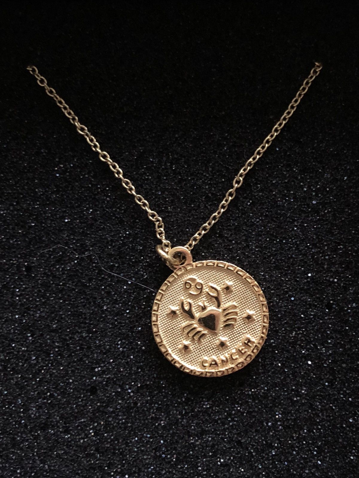 Other The M Jewelers Gold Cancer Zodiac Necklace Size ONE SIZE - 4 Thumbnail