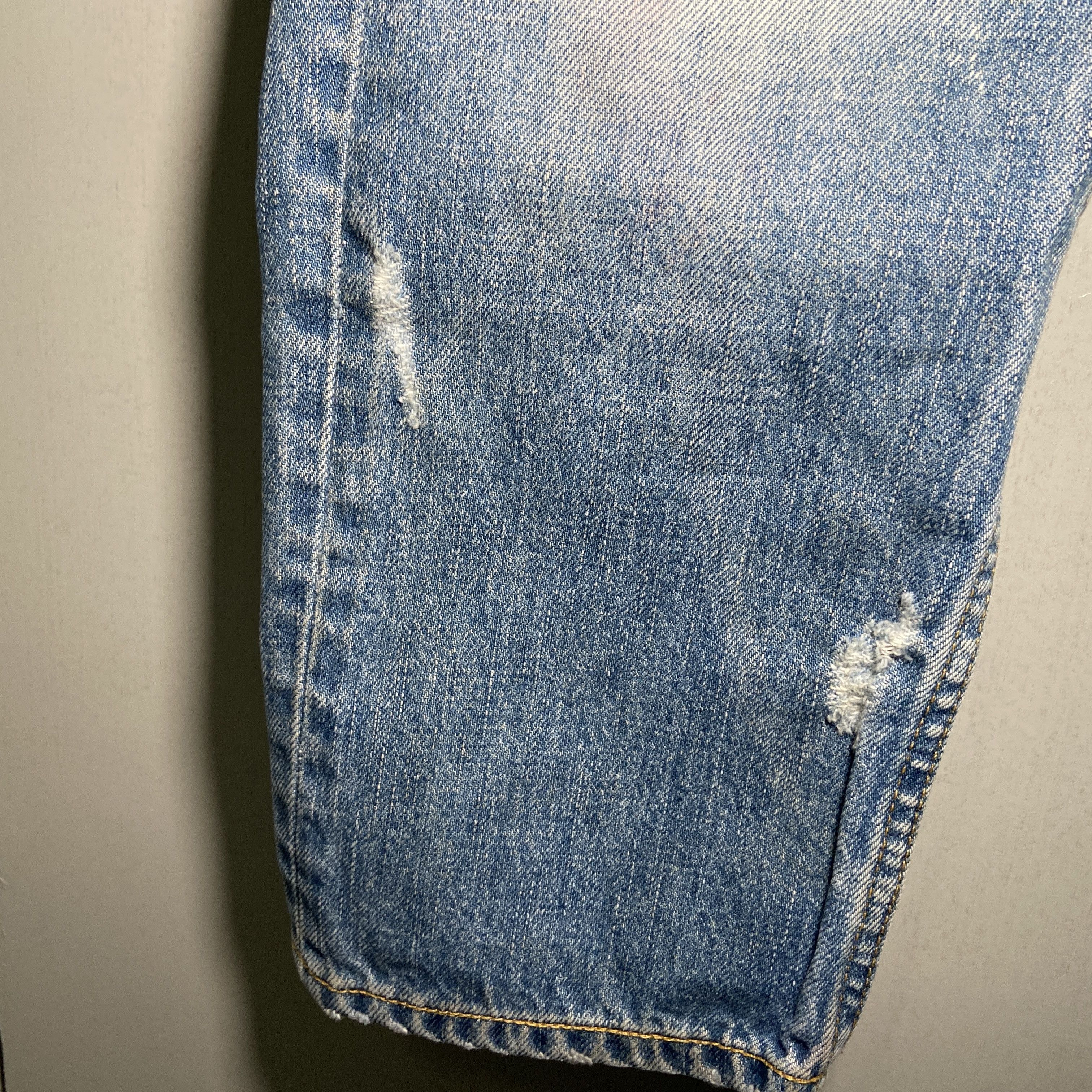 Firetrap × If Six Was Nine Firetrap Extreme Vintage Wash Sashiko Jeans Size US 32 / EU 48 - 6 Thumbnail