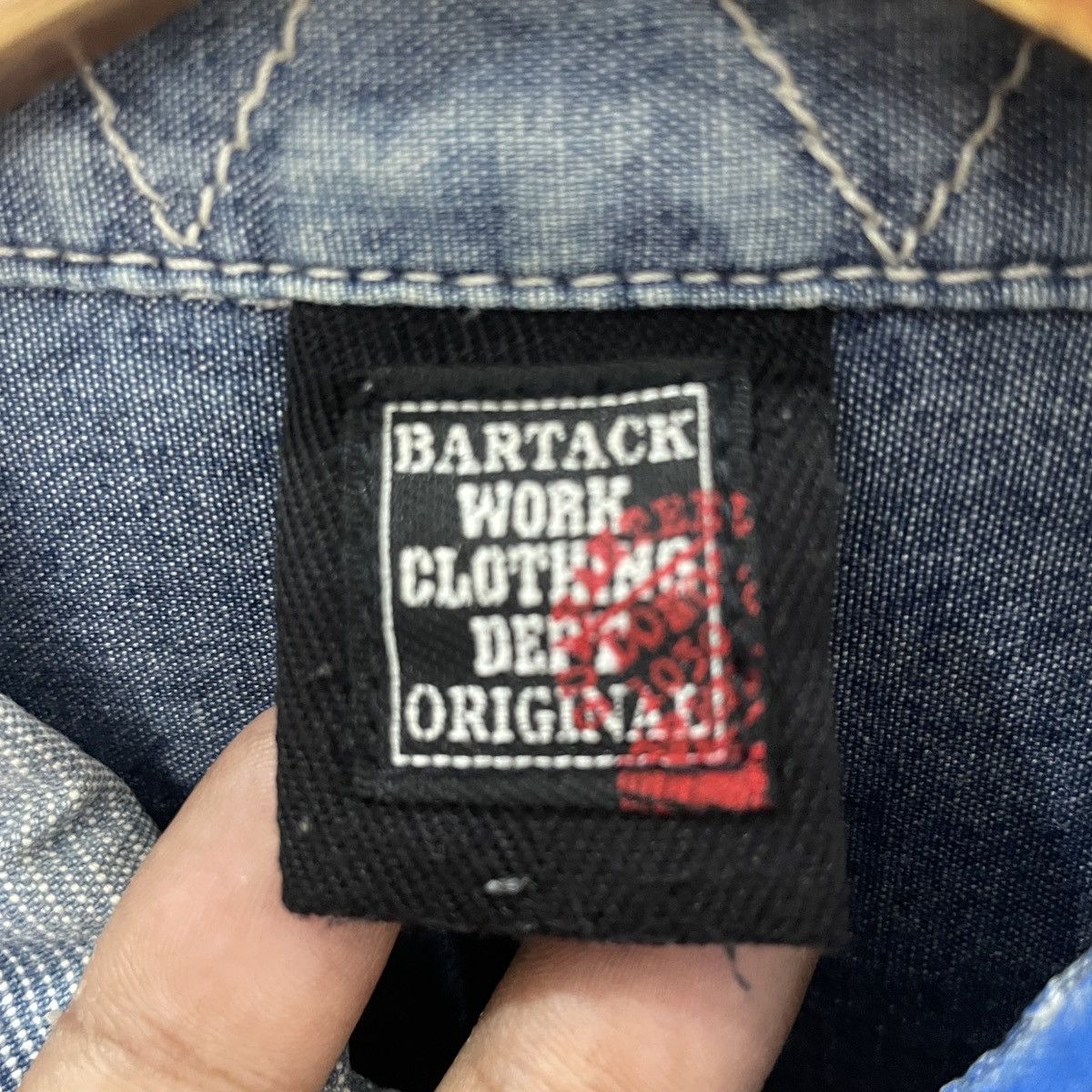 Japanese Brand Vintage Bartack Work Hickory Stripe Jacket Size US S / EU 44-46 / 1 - 5 Thumbnail