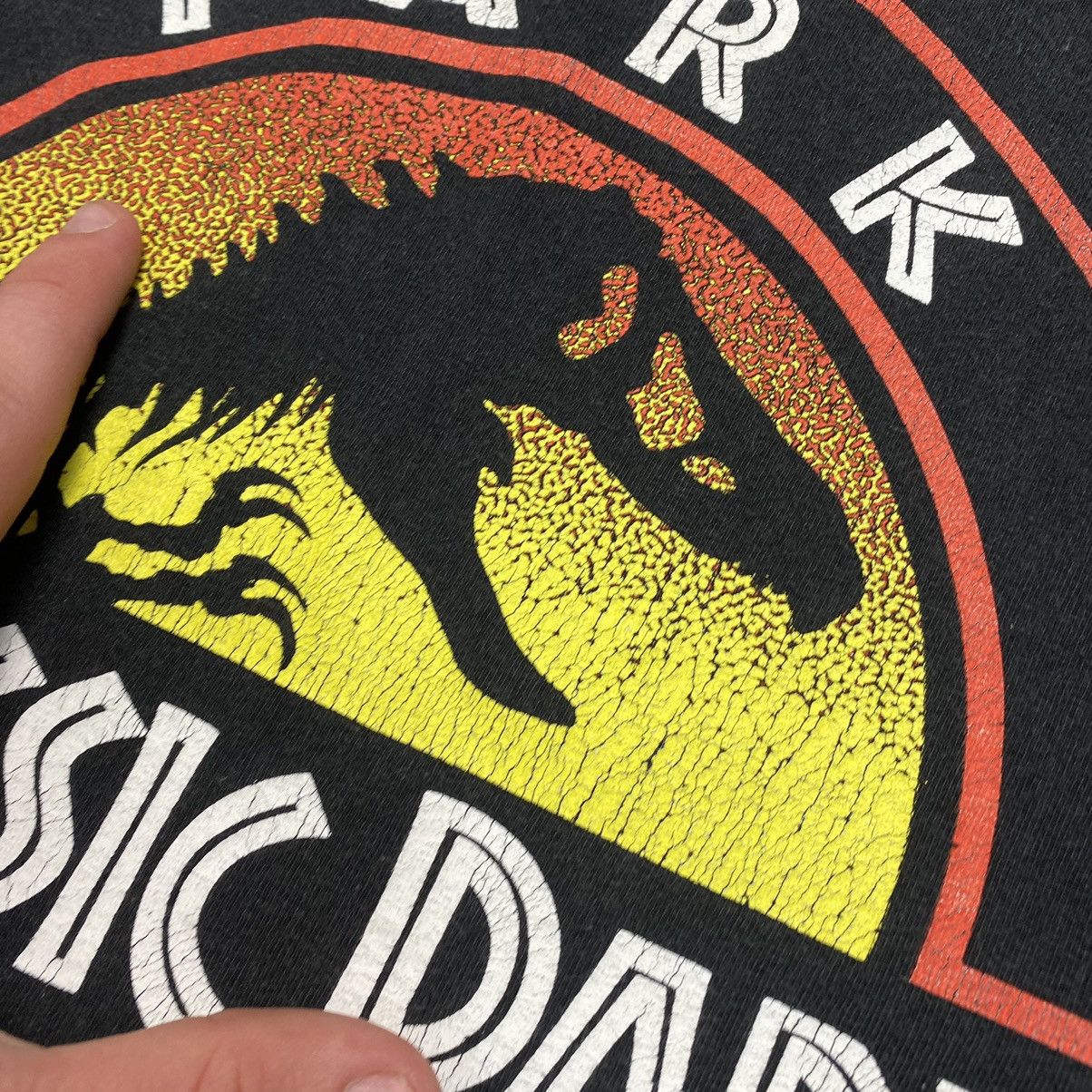 Vintage Vintage Jurassic Park Ranger 00’s Big Graphic logo tee Size US M / EU 48-50 / 2 - 5 Thumbnail