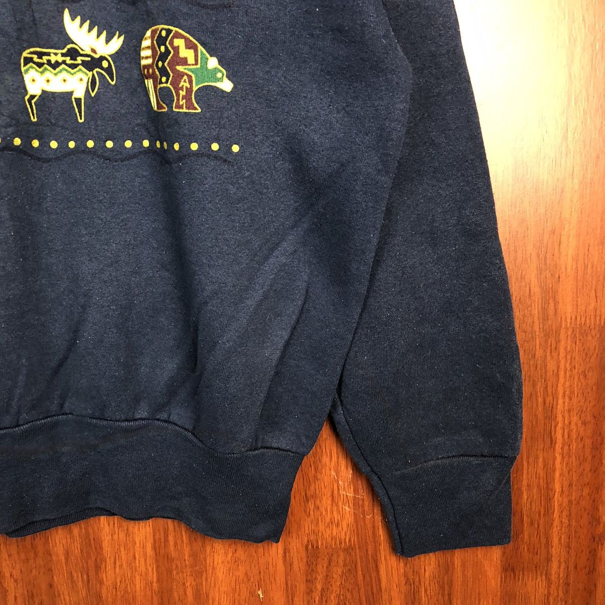 Vintage Canada vintage Dark Blue Sweathshirt #7525 Size US L / EU 52-54 / 3 - 8 Thumbnail